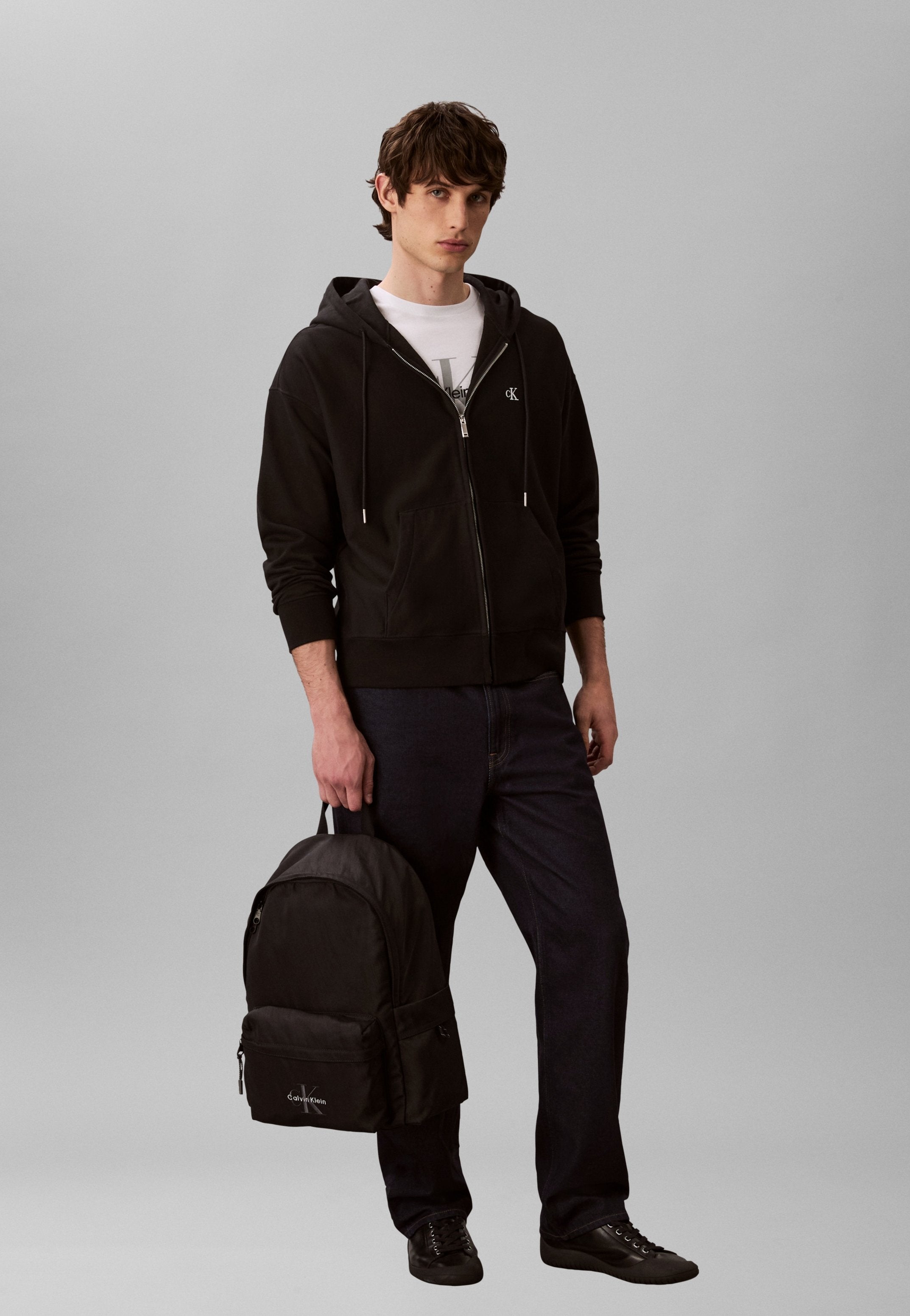 BOLD ROUND BACKPACK UNISEX - Rucksack - black