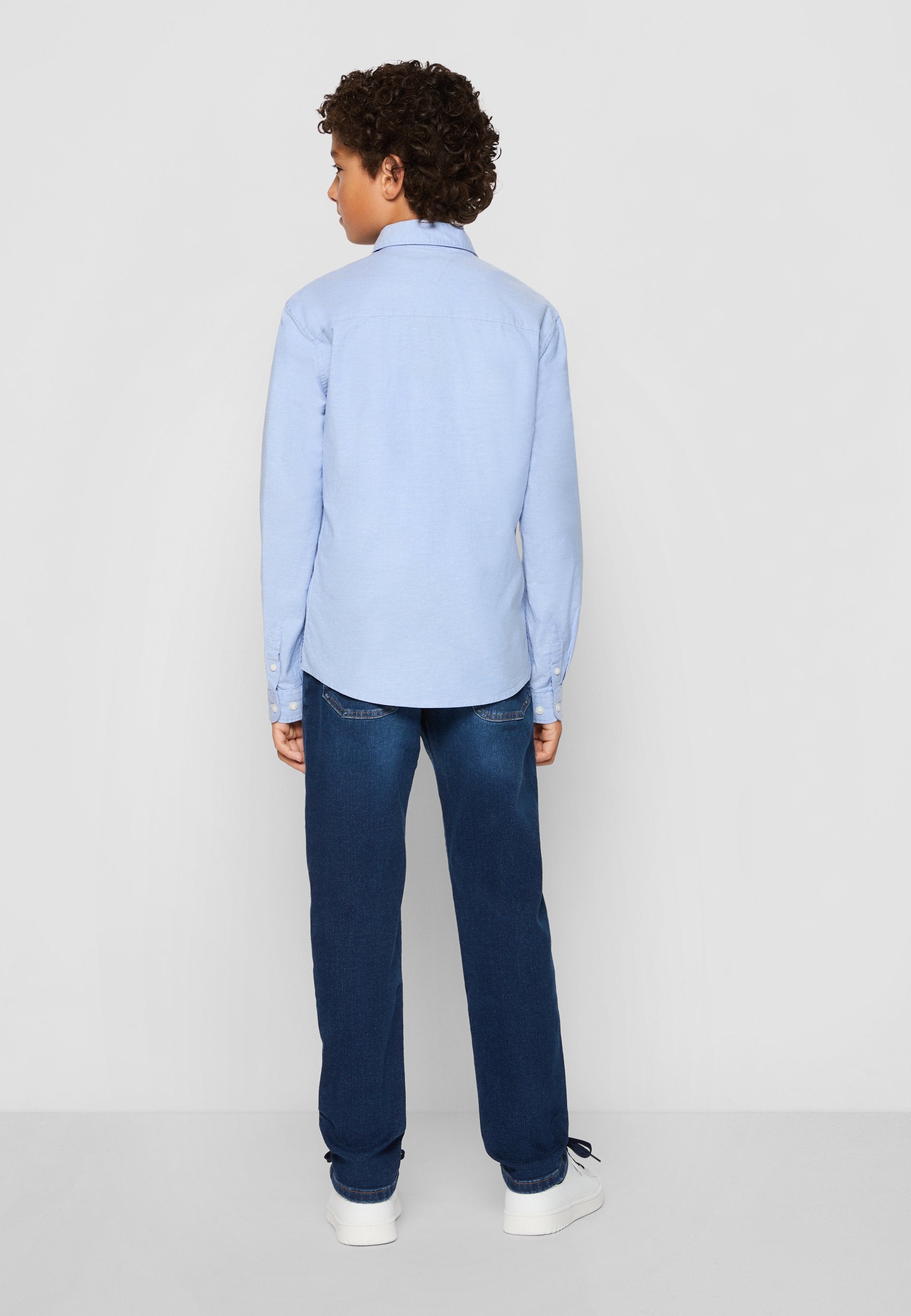 GARÇON CHEMISE OXFORD STRETCH - Chemise - bleu calme