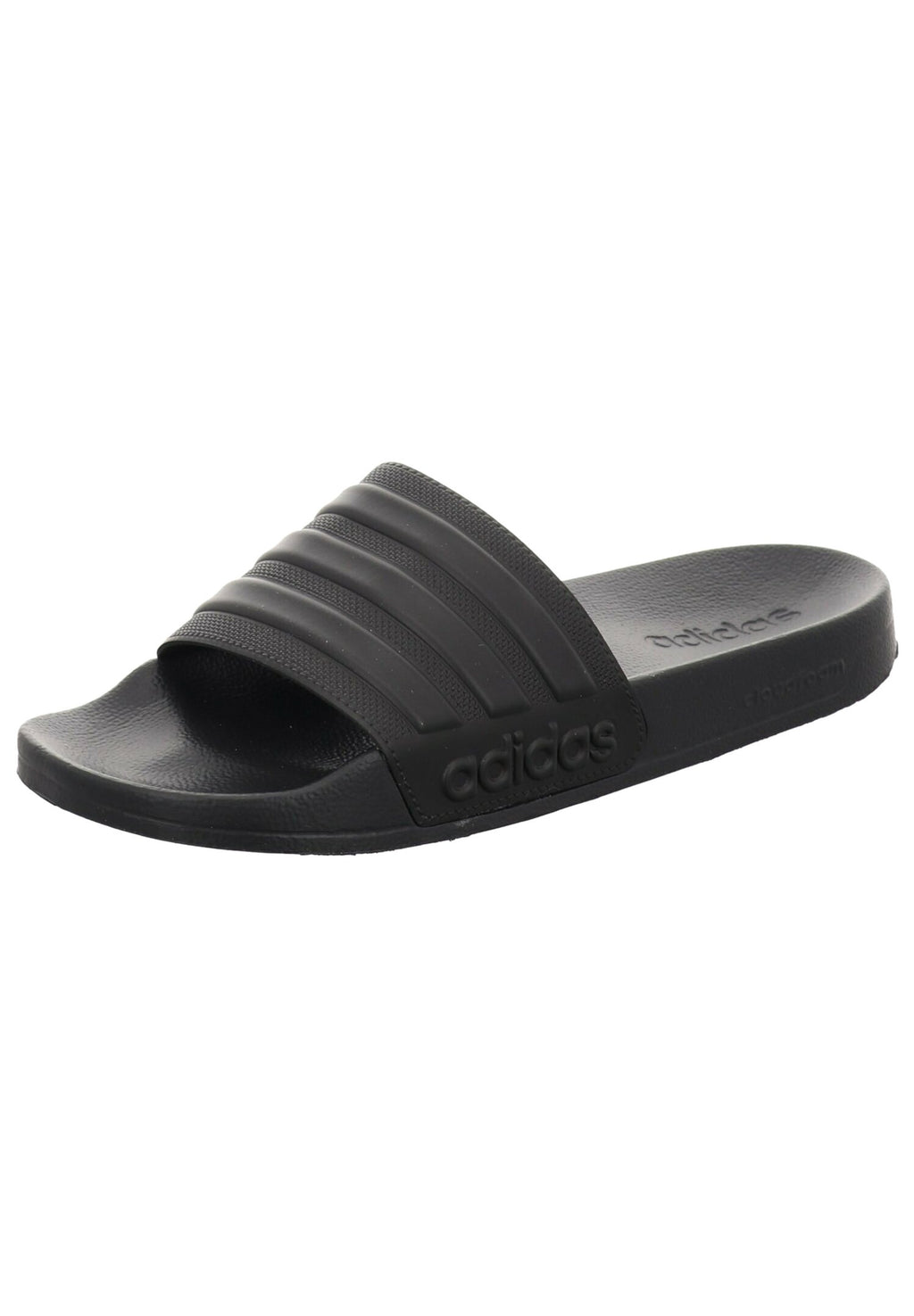 ADILETTE SHOWER UNISEX - Pool slides - schwarz