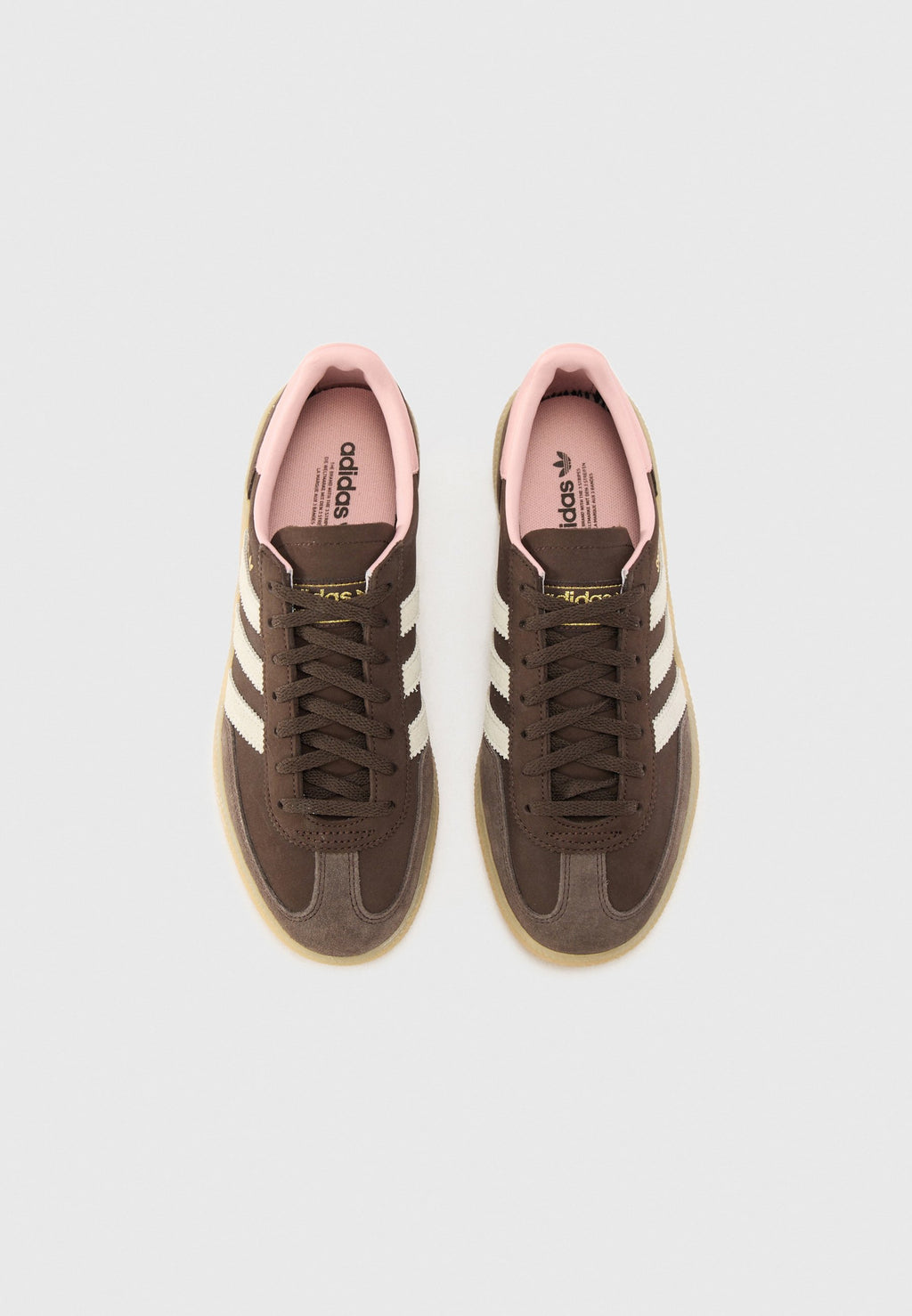 HANDBALL SPEZIAL UNISEX - Baskets basses - dark brown/alumina/wonder mauve