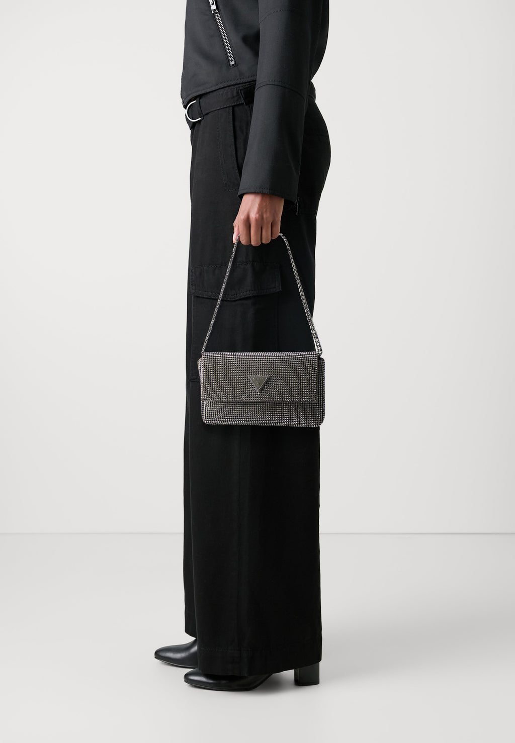 ZALINA FLAP - Clutch - silver coloured