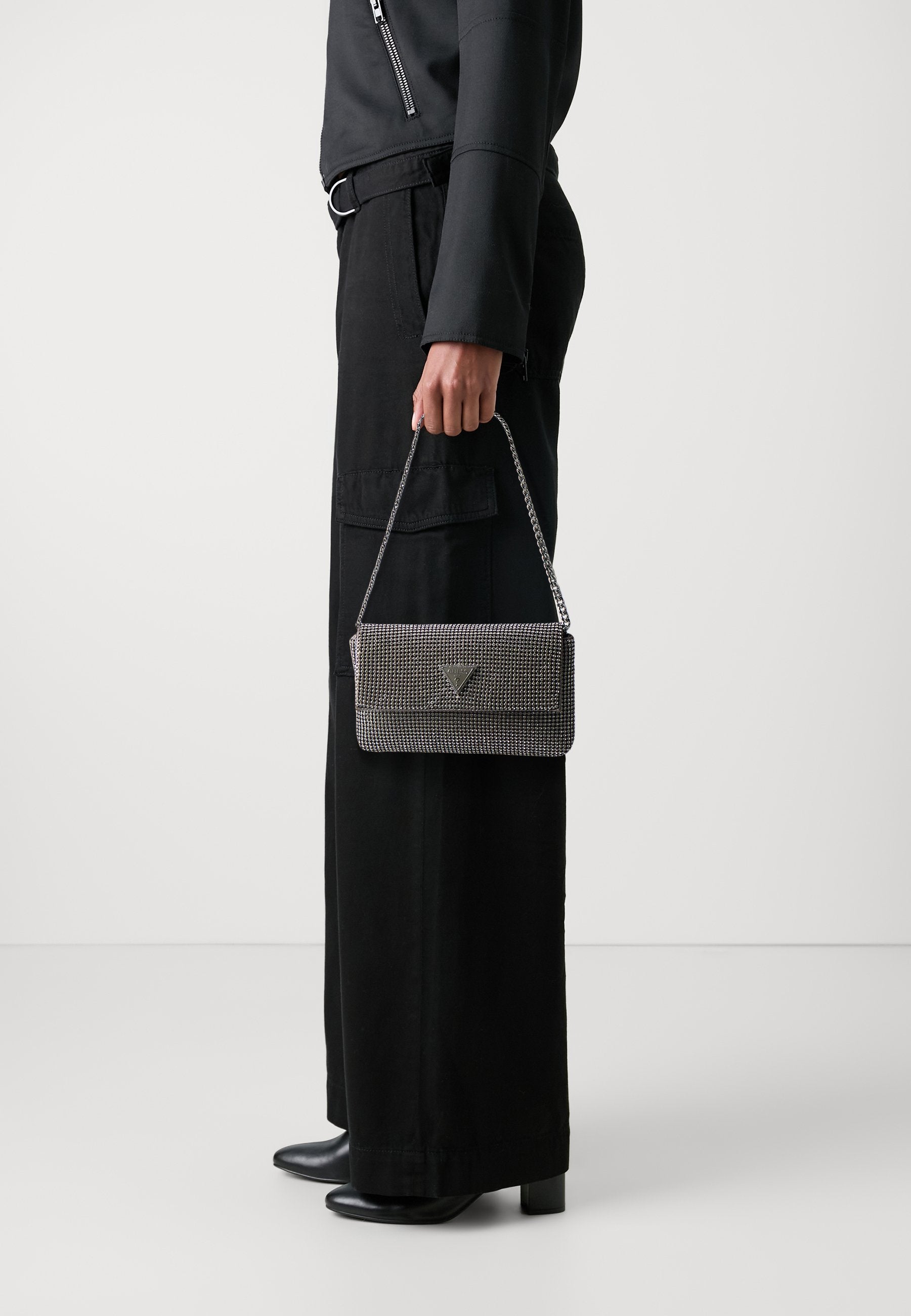 ZALINA FLAP - Clutch - silver coloured