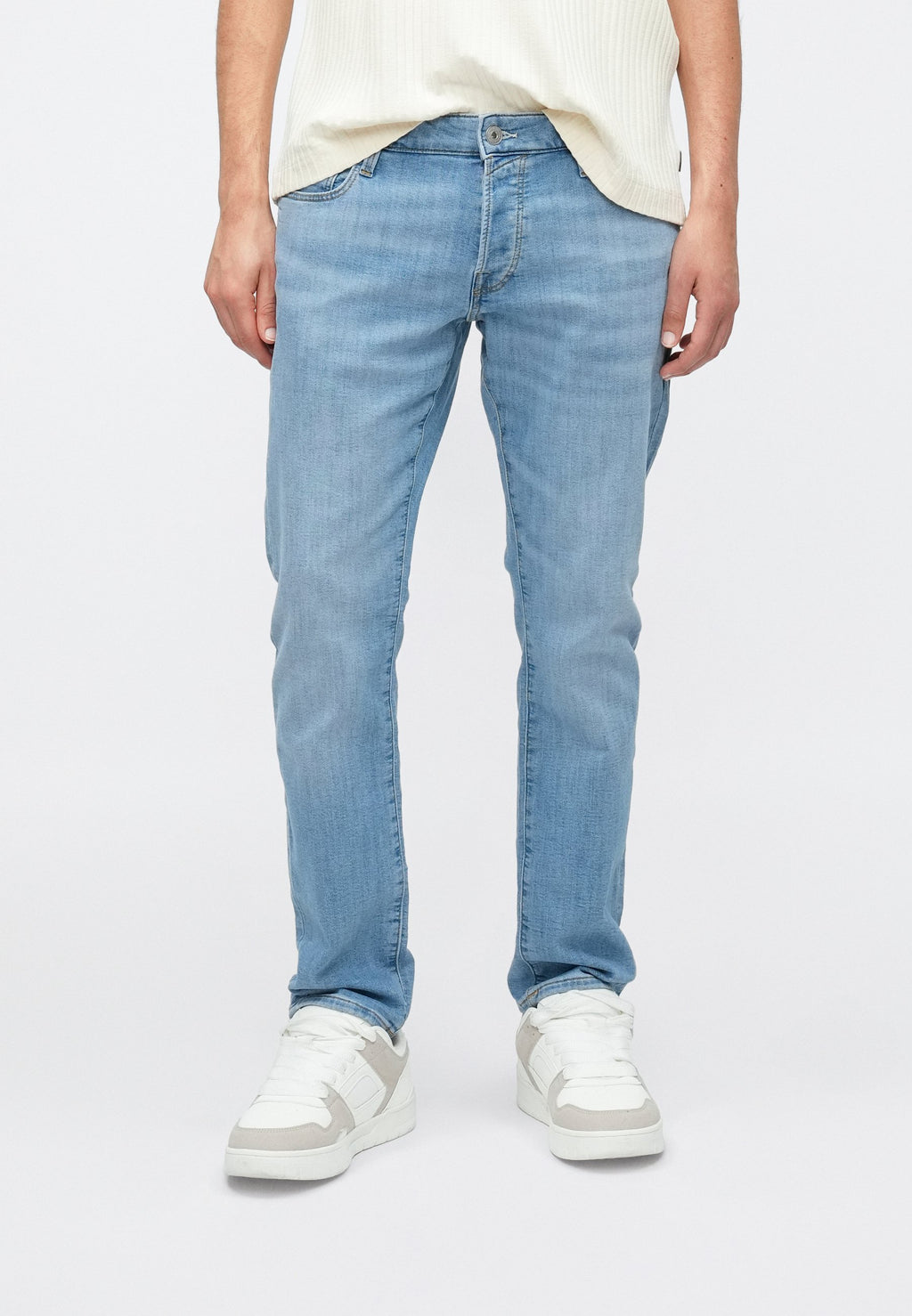 JJIGLENN JJICON - Slim fit jeans - blue denim