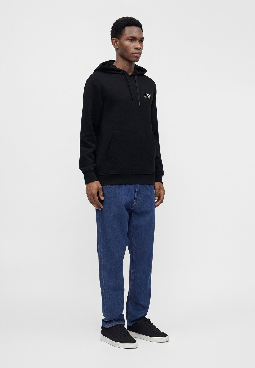TRAIN REFINED HOODIE - سترة هودى - أسود