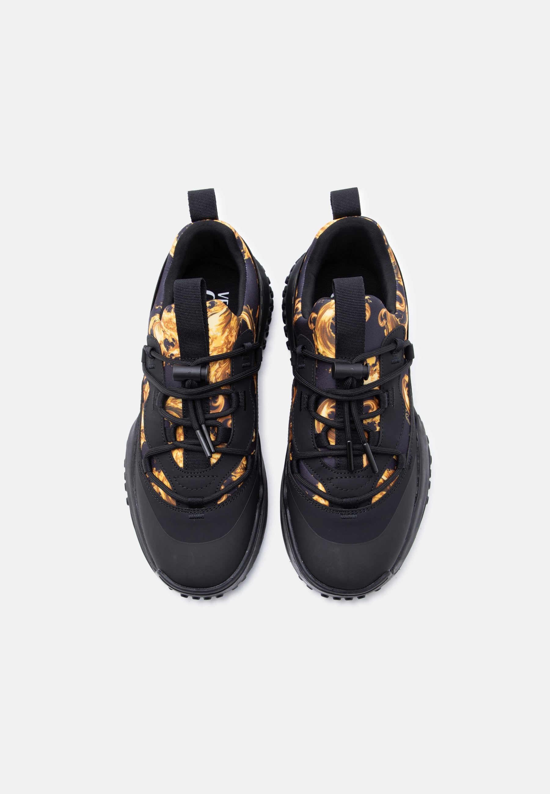FONDO HYBER - Trainers - black/gold-coloured