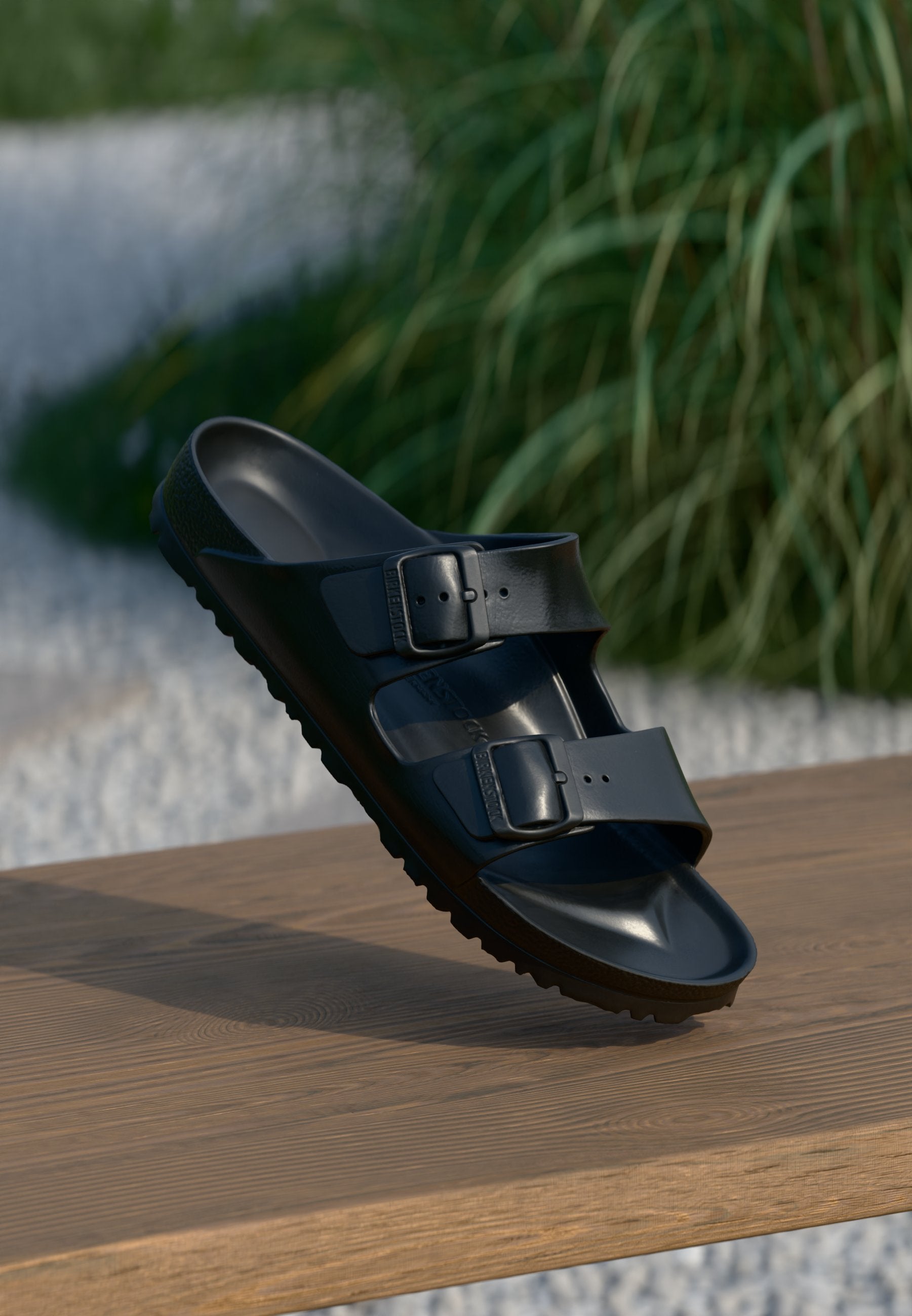 ARIZONA EVA BLACKS - ÉTROIT - Sandales - noir
