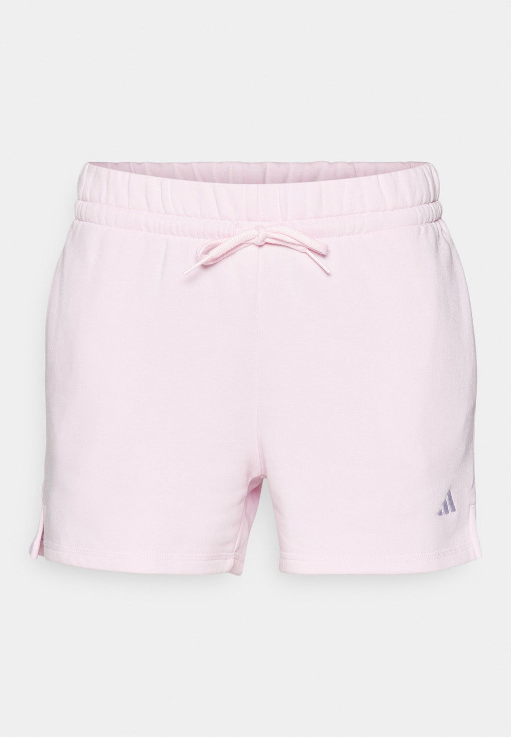 Short de sport - rose clair/blanc
