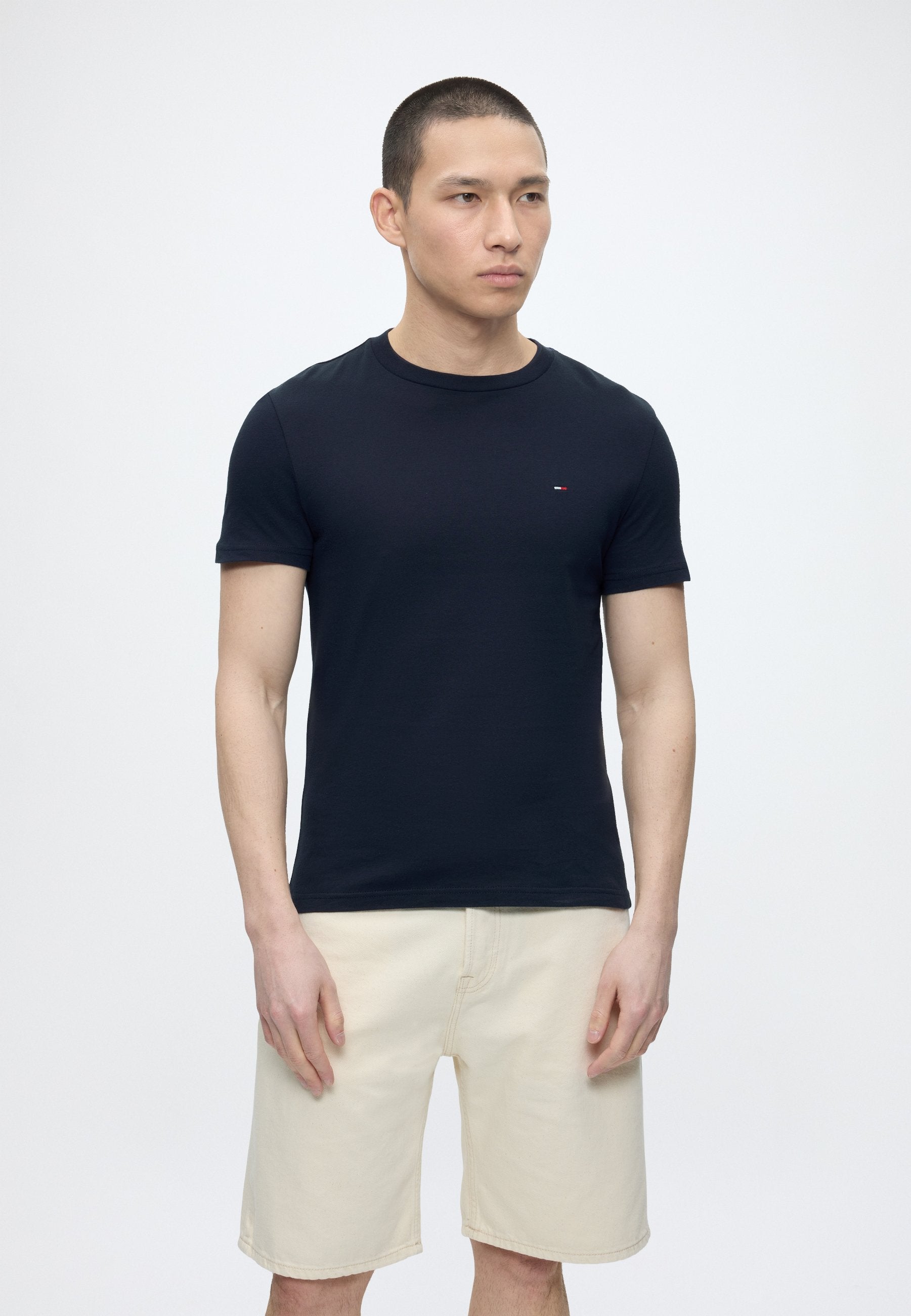 SLIM TEE 2 PACK - Basic T-shirt - dark night navy / providence blue