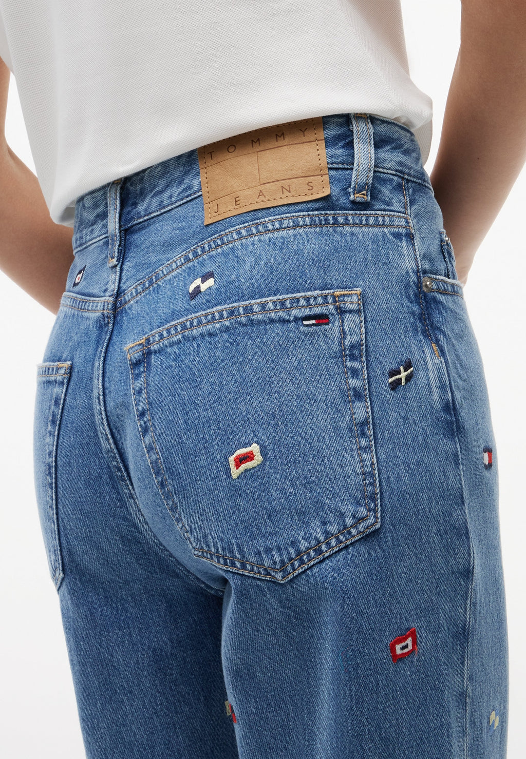 LAYLA - Düz paça jean - orta denim
