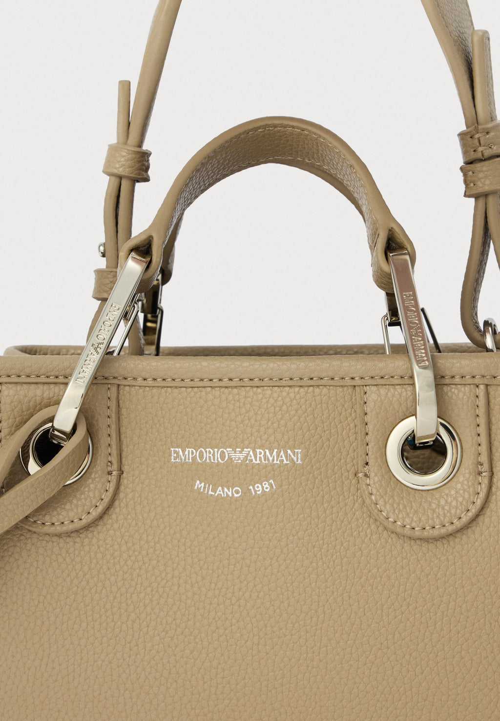 MYEA SHOPPING - Handbag - creta/moka