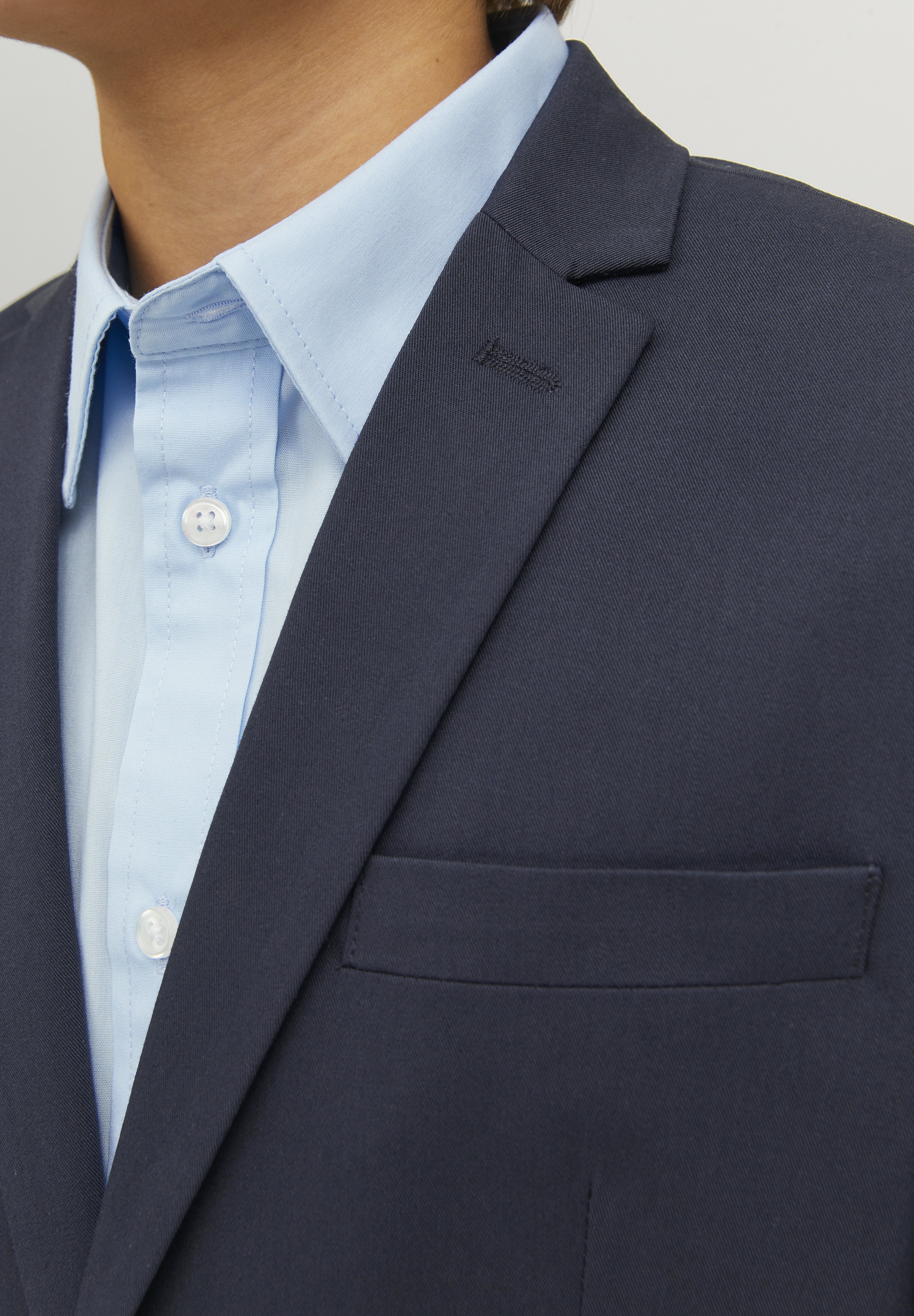Single-breasted JPRSOLAR Junior - Suit jacket - dark navy