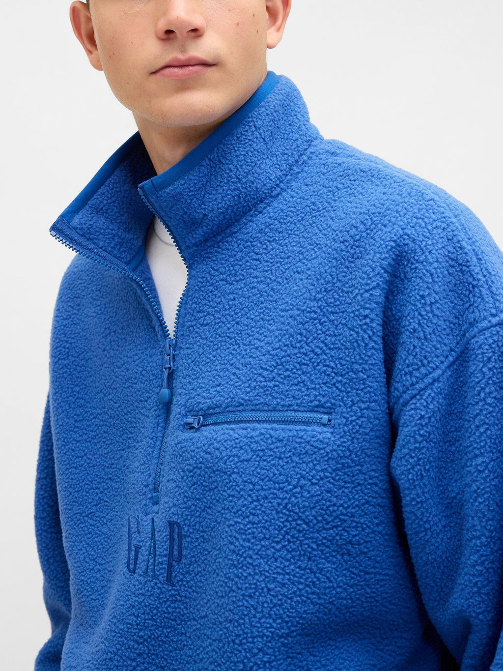 LOGO ARCTIC - Fleece jumper - imperial blue