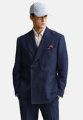 SEERSUCKER UNISEX - Cap - vintage blue