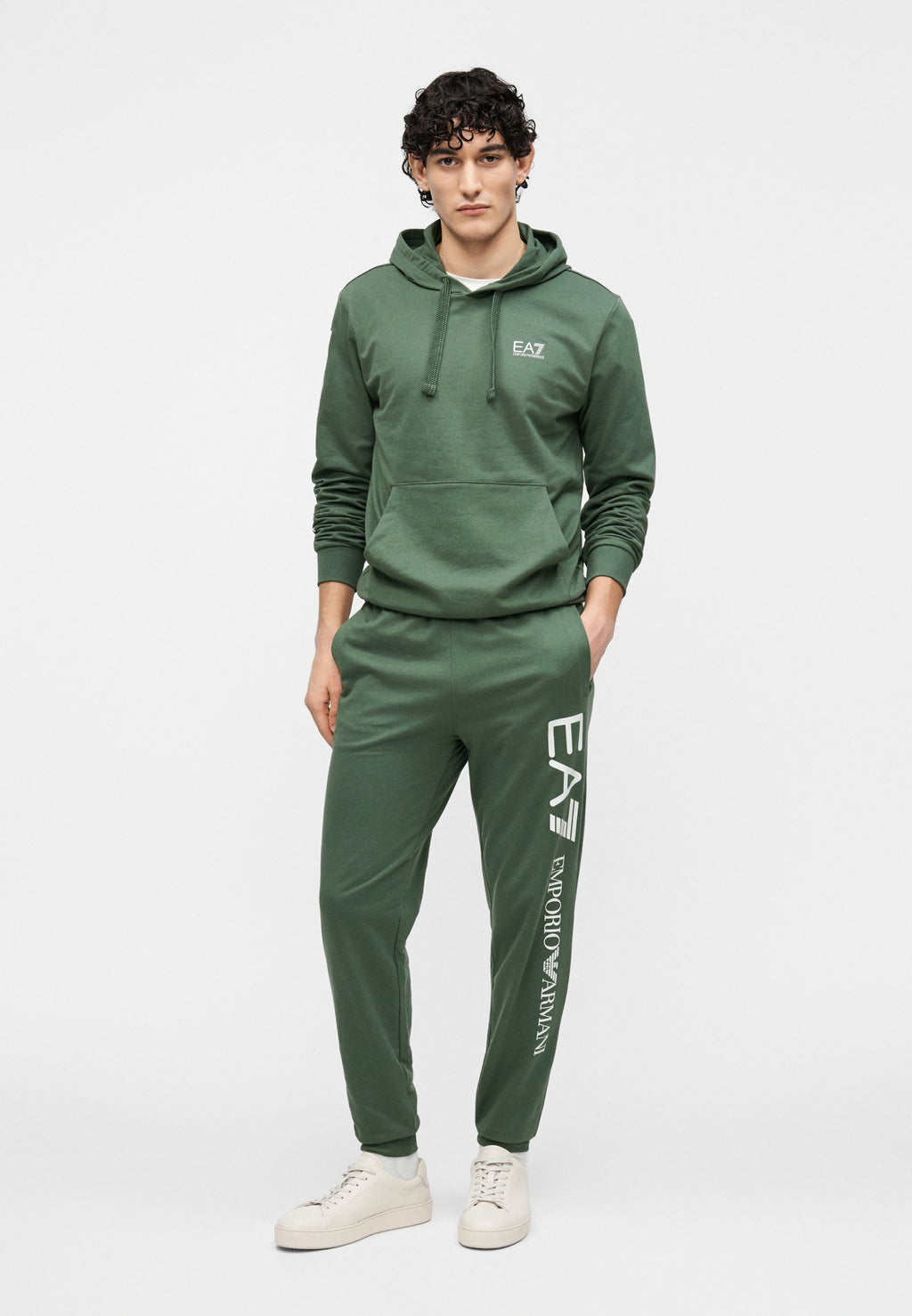 TRAIN LOGO SERIES EXTENDED LOGO UNISEX - Hoodie - cilantro