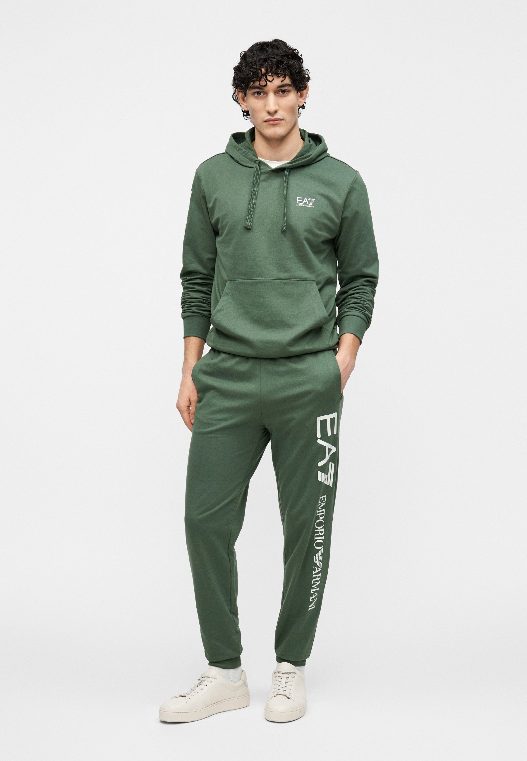 TRAIN LOGO SERIES EXTENDED LOGO UNISEX - Hoodie - cilantro