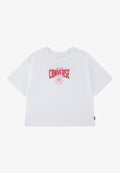 MULTI HIT BOXY TEE - Baskılı Tişört - beyaz