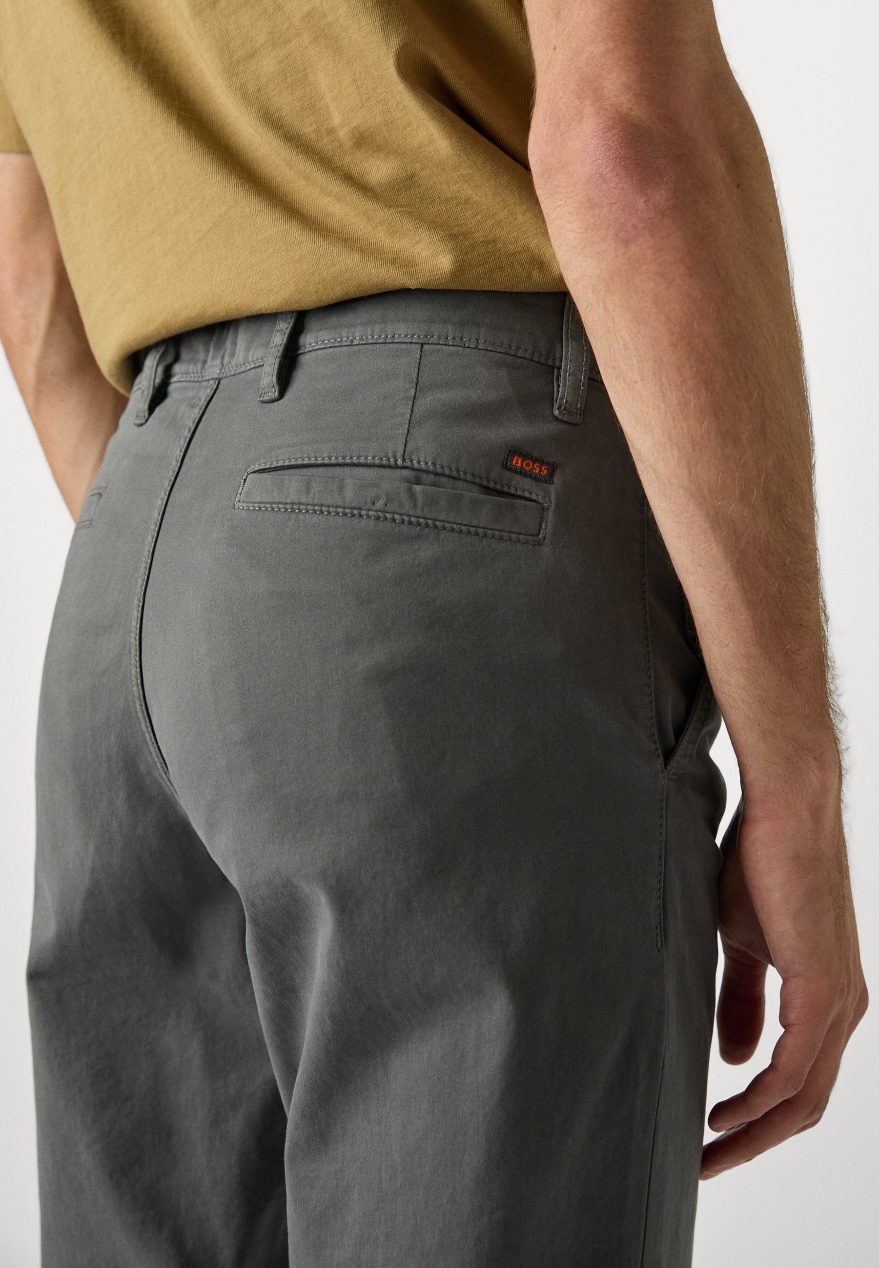 CHINO TAPERED - Chinos - charcoal