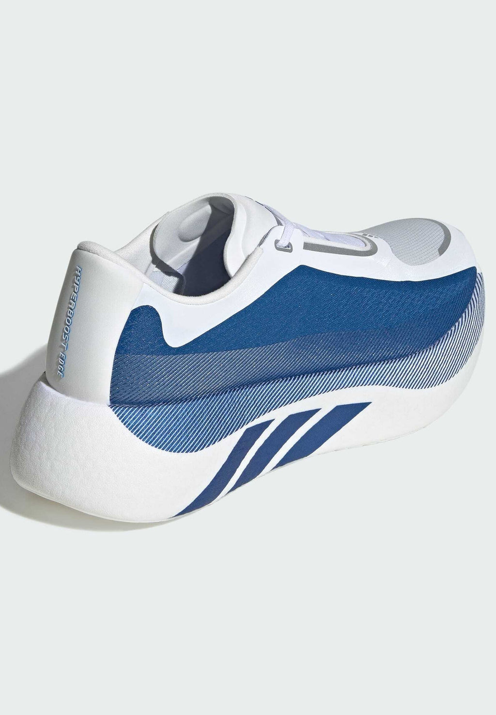 HYPERBOOST EDGE - Road running shoes - cloud white   equipment blue  metalic