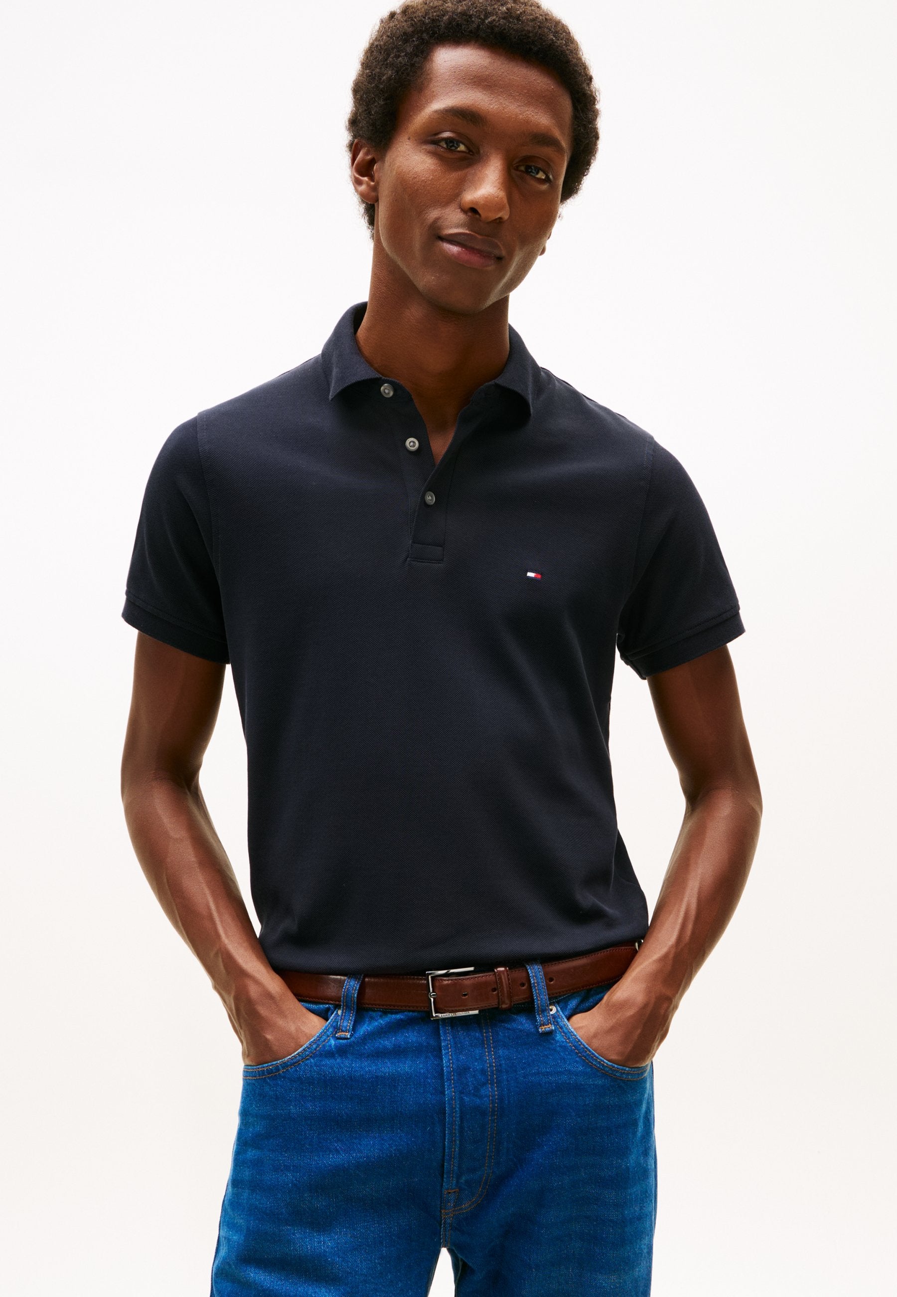 Polo shirt - desert sky