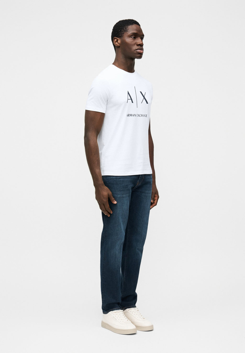T-SHIRT SLIM FIT - Print T-shirt - white