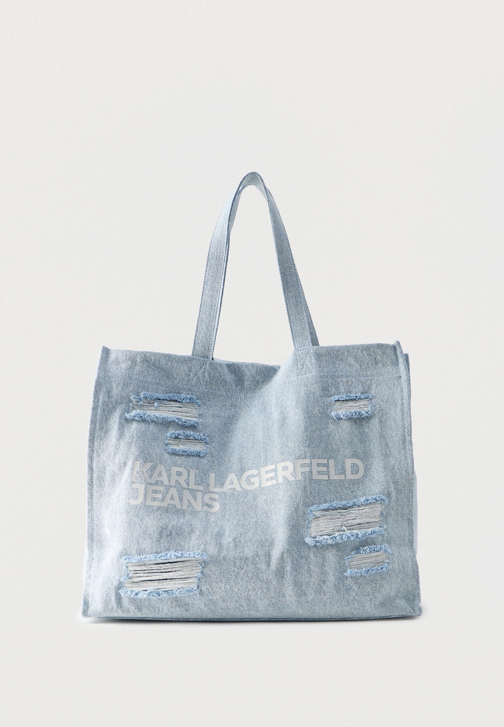 DISRUPTED - Tote bag - washed blue