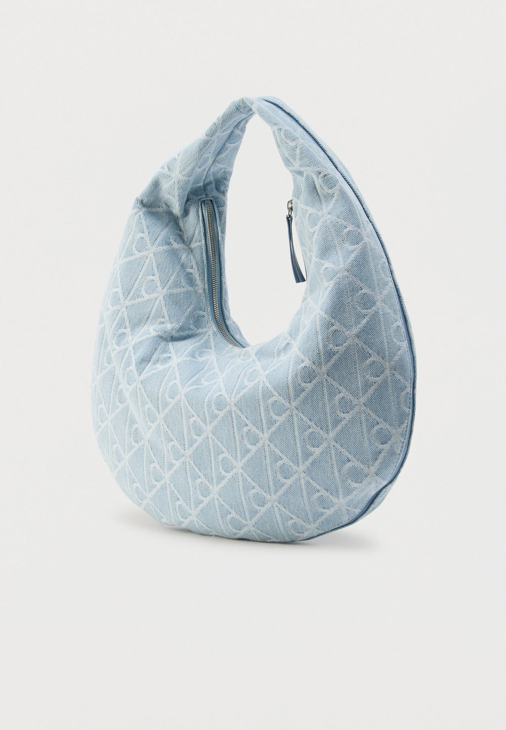 EMBLEM HOBO - Handbag - light-blue