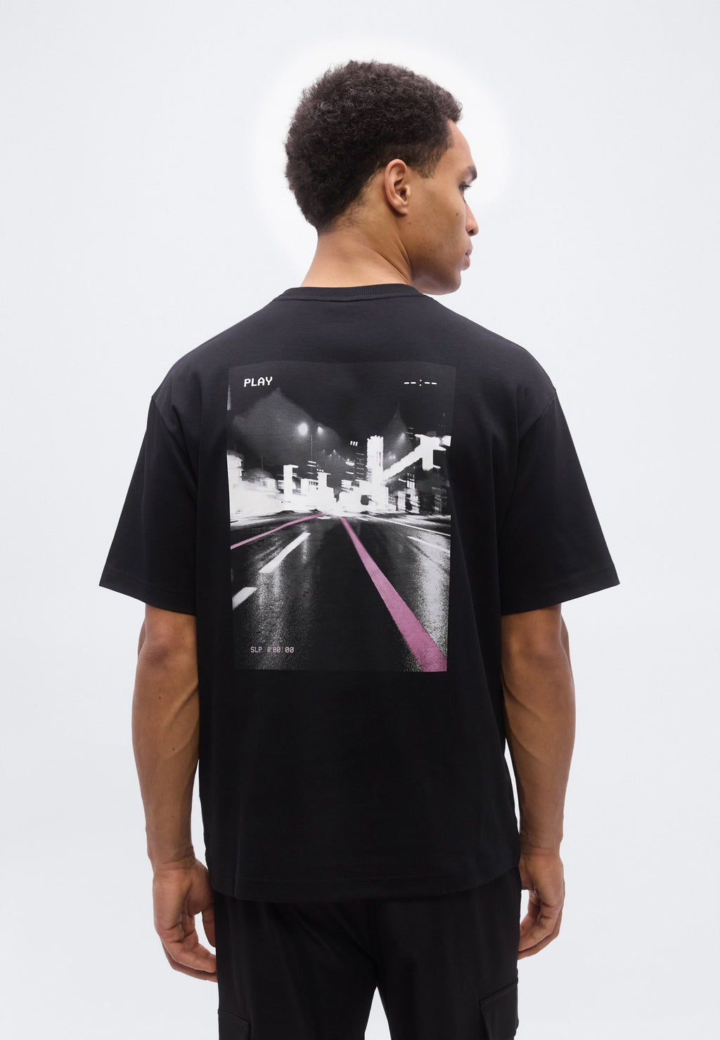 CITYLIGHTS - Print T-shirt - black