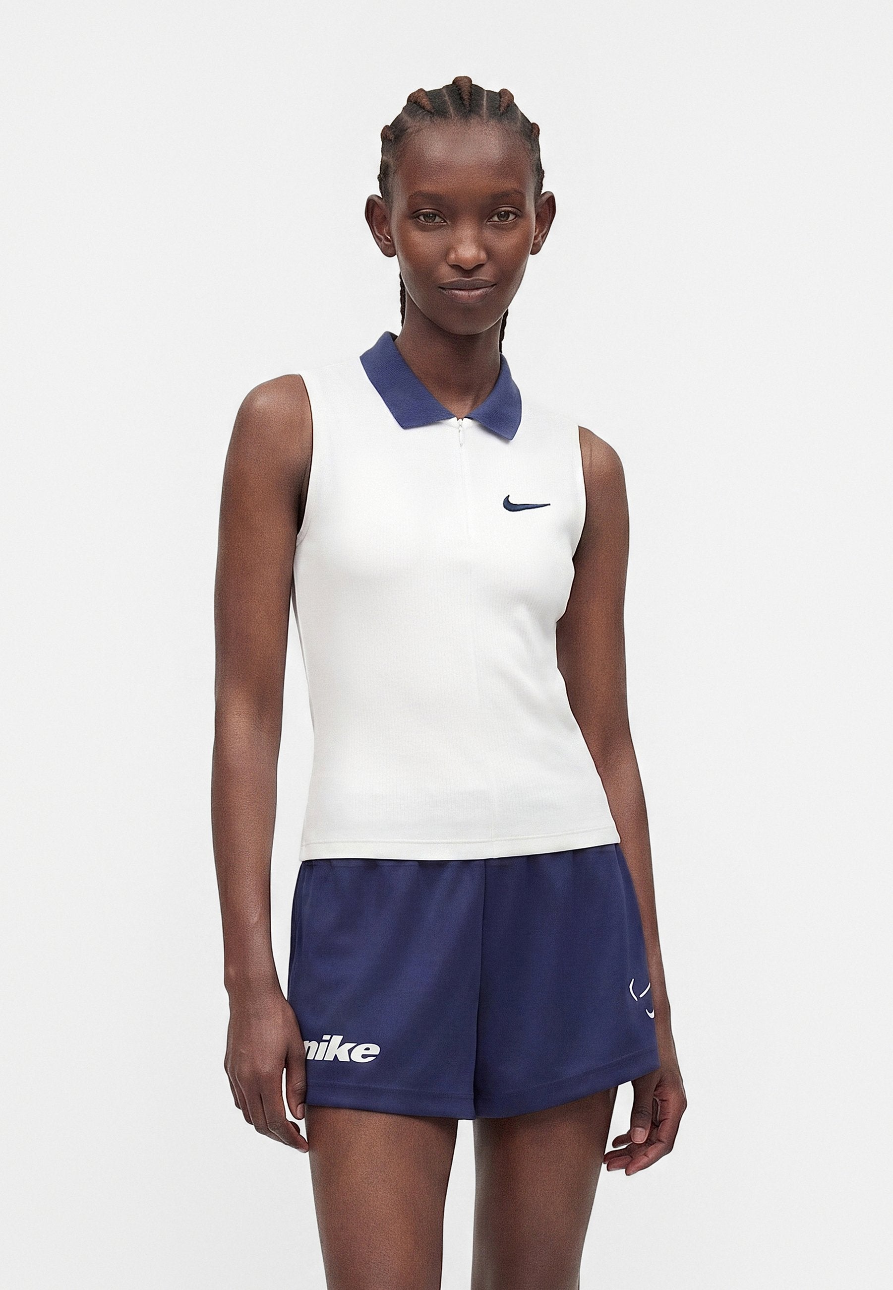 Polo shirt - white/midknight navy