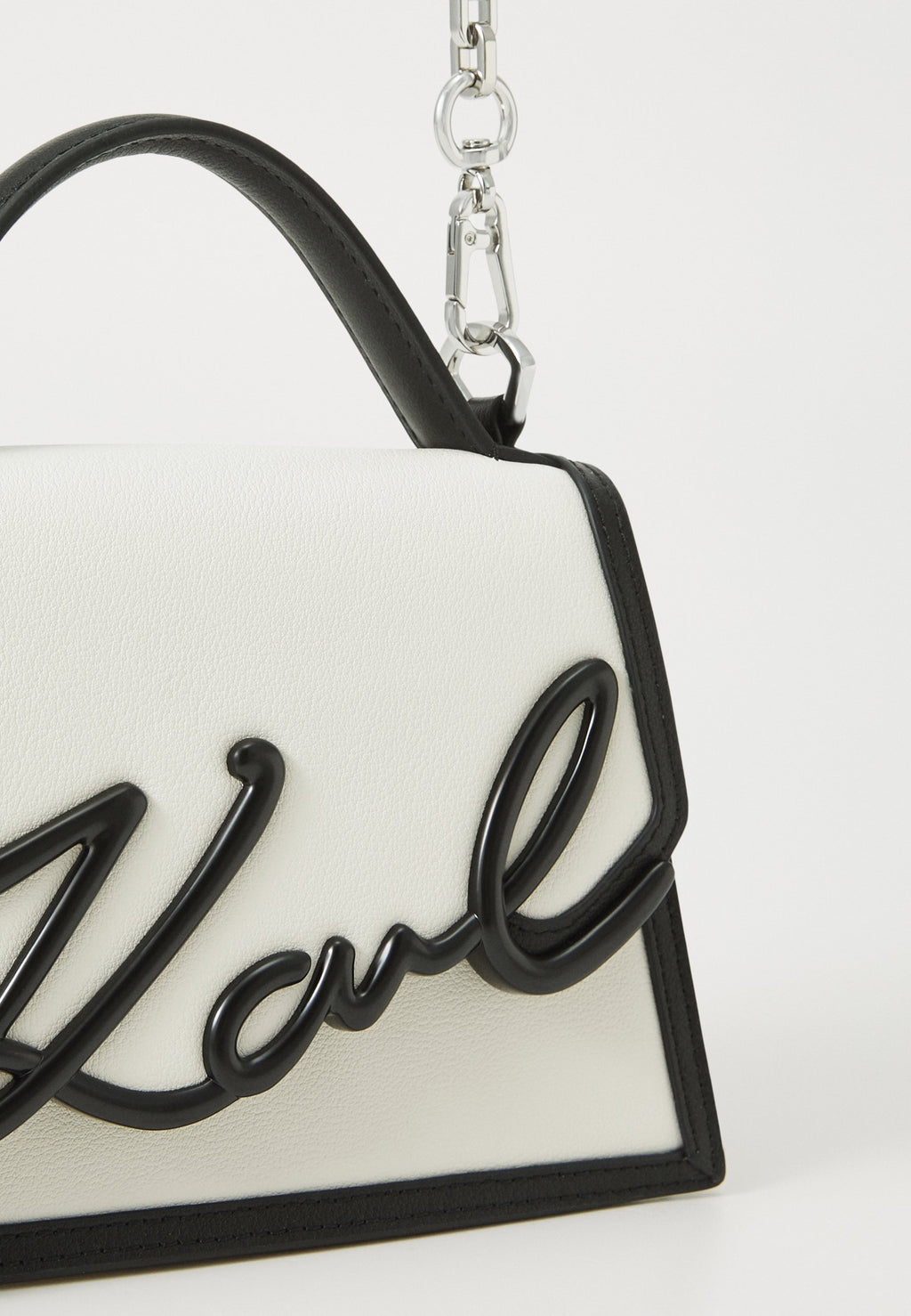 SIGNATURE  - Handbag - white/black