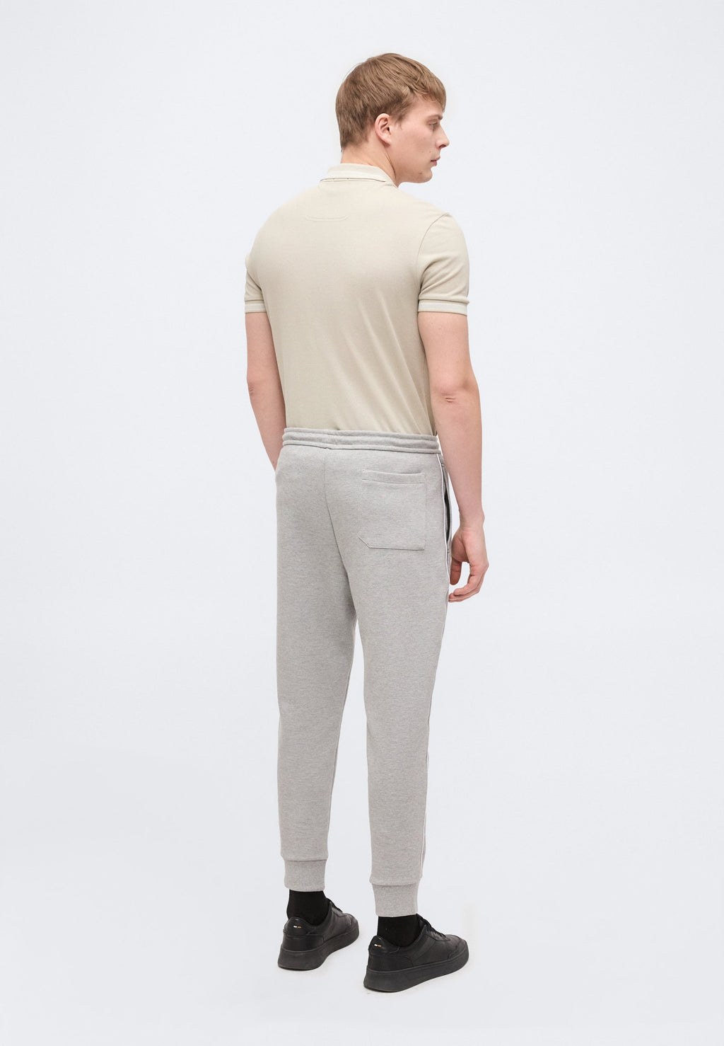 JOIN HADIKO - Tracksuit bottoms - silver-coloured