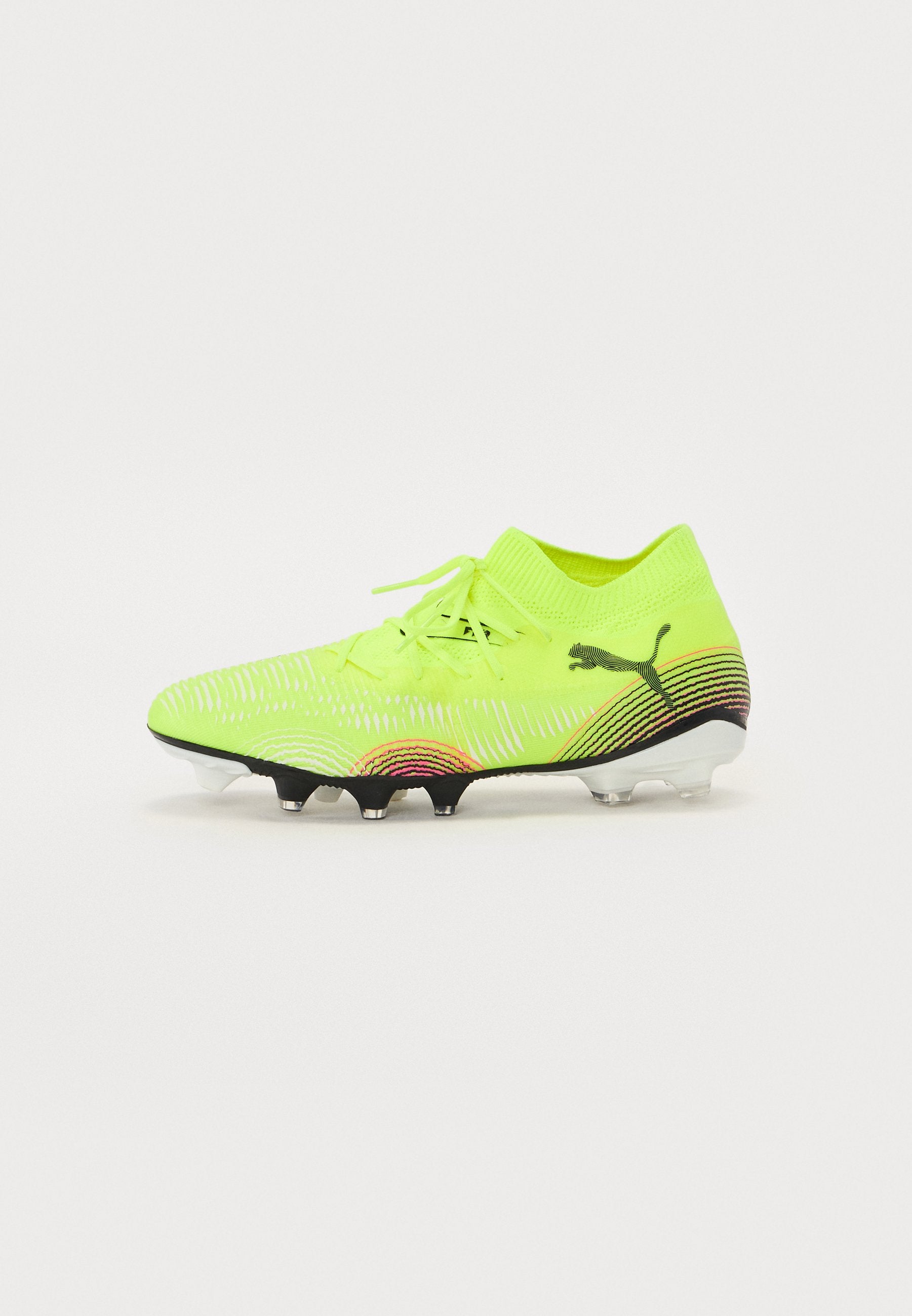 FUTURE 8 MATCH - Firm-ground football boots - yellow alert/aged silver/sun struck