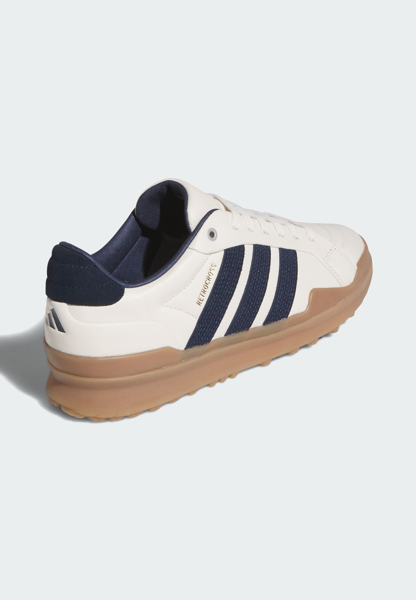 RETROCROSS GRIPMORE - Golf shoes (without spikes) - cwhite/conavy/gum