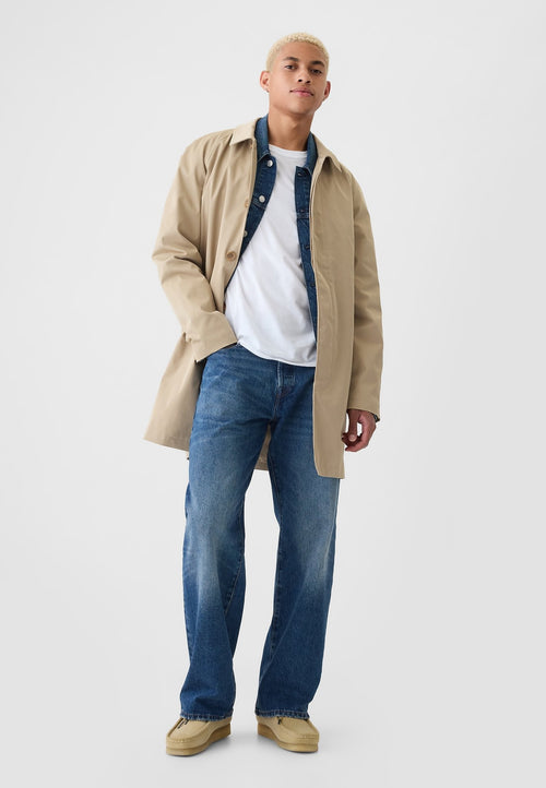 90S LOOSE ORGANIC UNISEX - Loose Jeans - dark wash