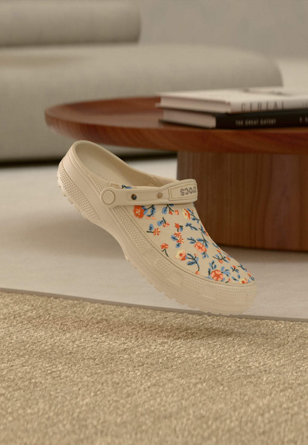CLASSIC CRAFTED FLORAL UNISEX - Mules - frappe