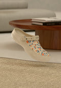 CLASSIC CRAFTED FLORAL UNISEX - Mules - frappe