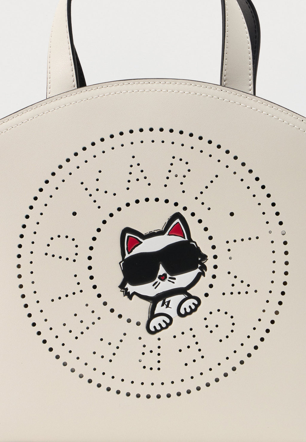 IKON CIRCLE CHOUPETTE TOTE - Handbag - off white