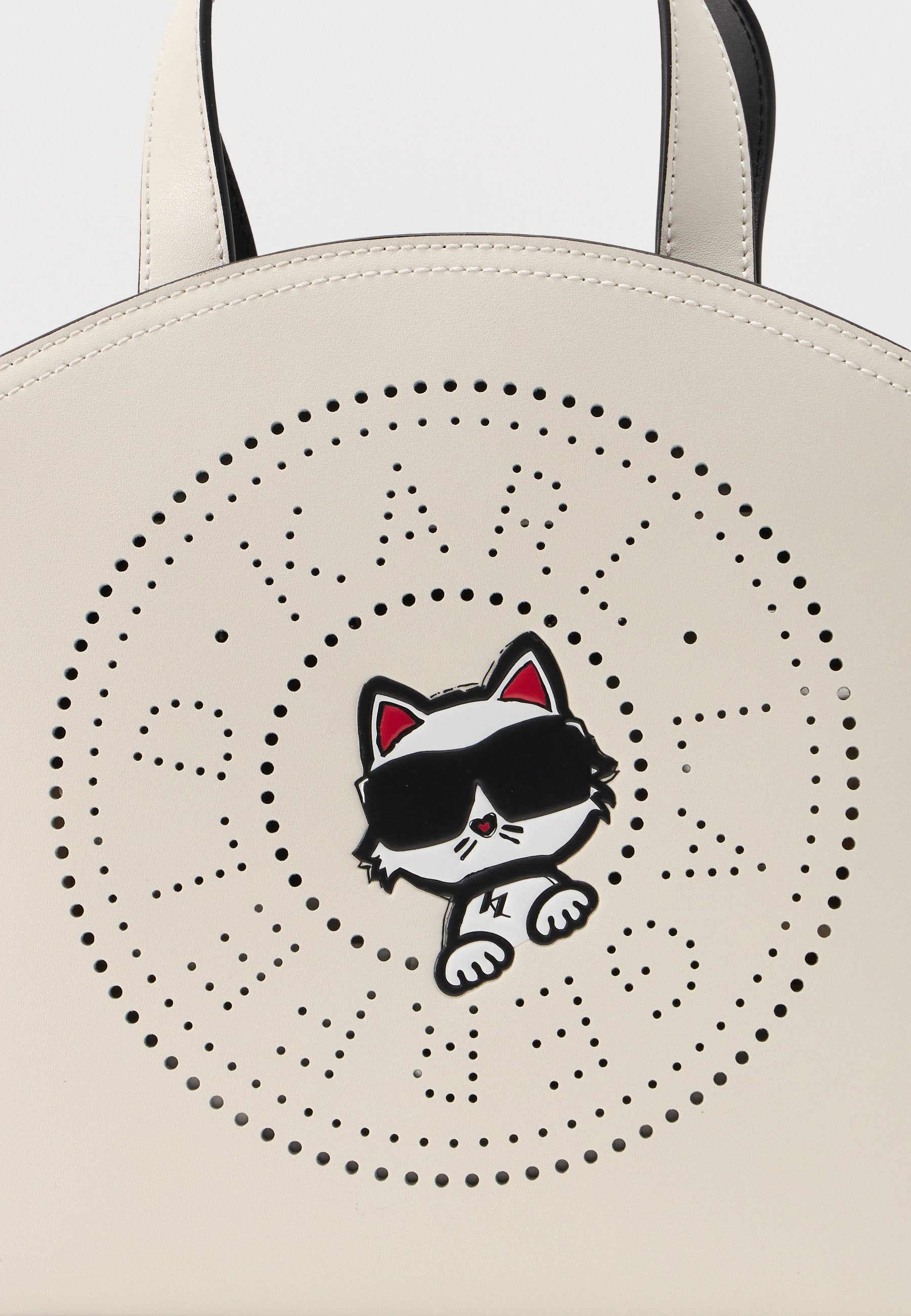 IKON CIRCLE CHOUPETTE TOTE - Handbag - off white