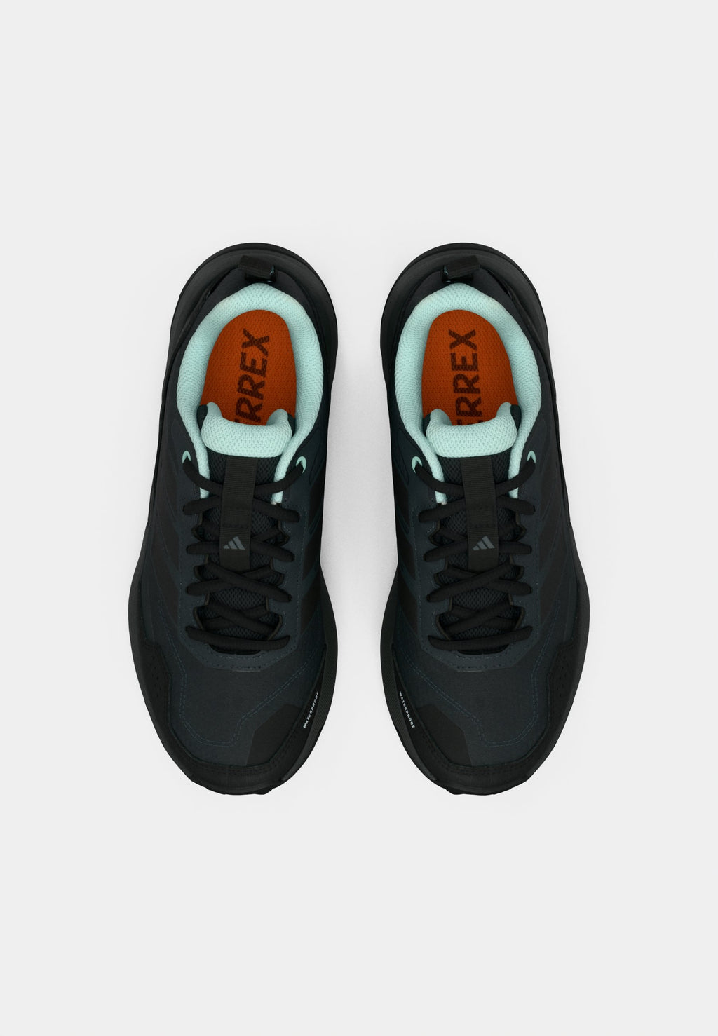 EASTRAIL 3 - Hiking shoes - carbon/core black/semi flash aqua