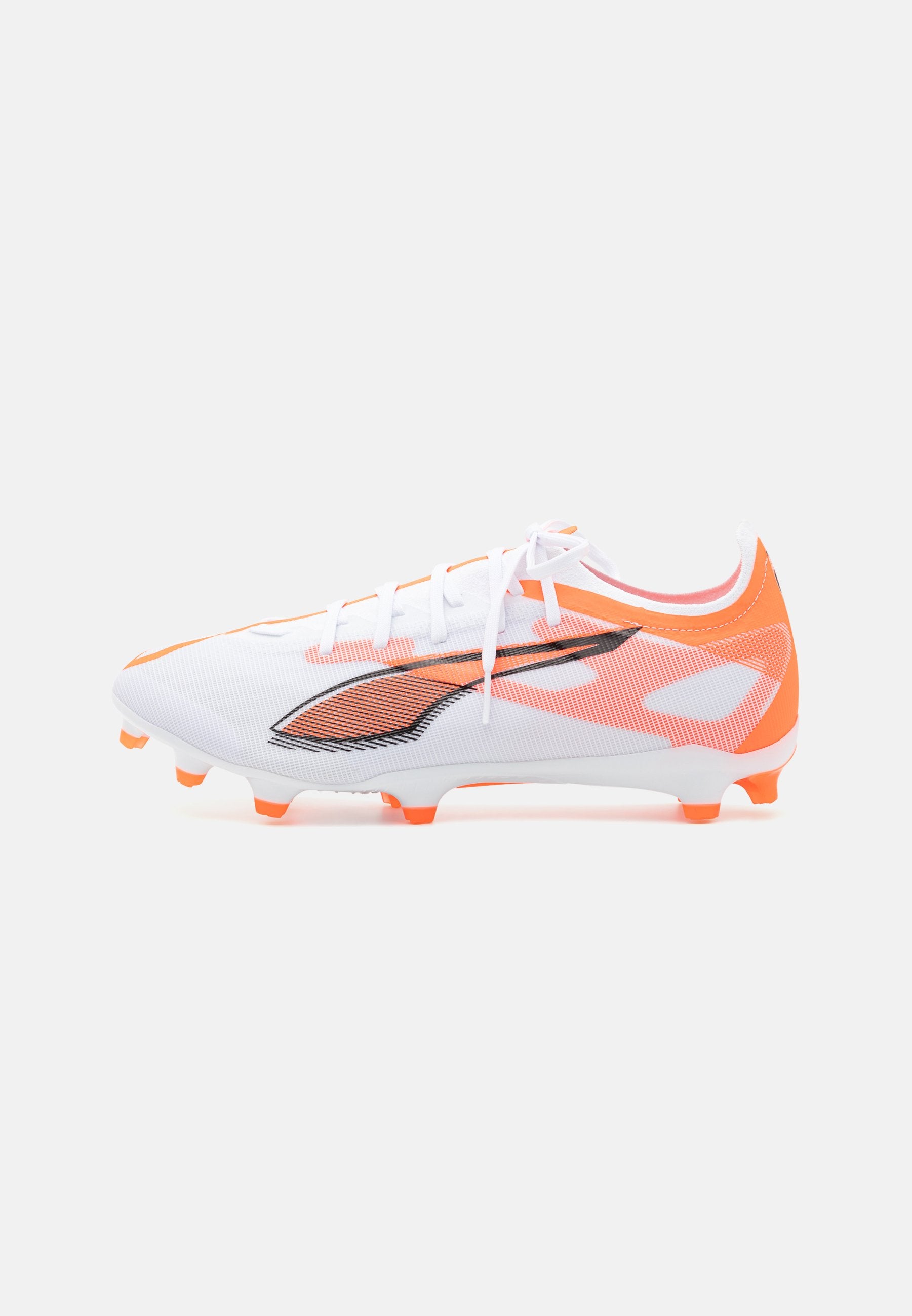 ULTRA 5 MATCH - Firm-ground football boots - white/black/glowing red