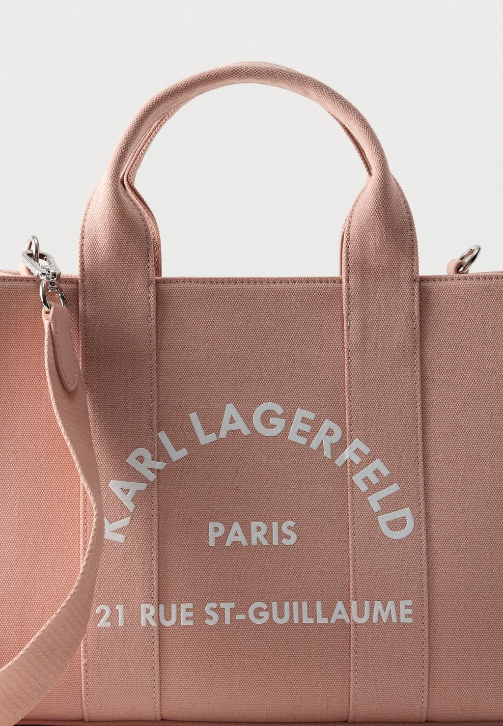 SQUARE MEDIUM - Tote bag - light pink