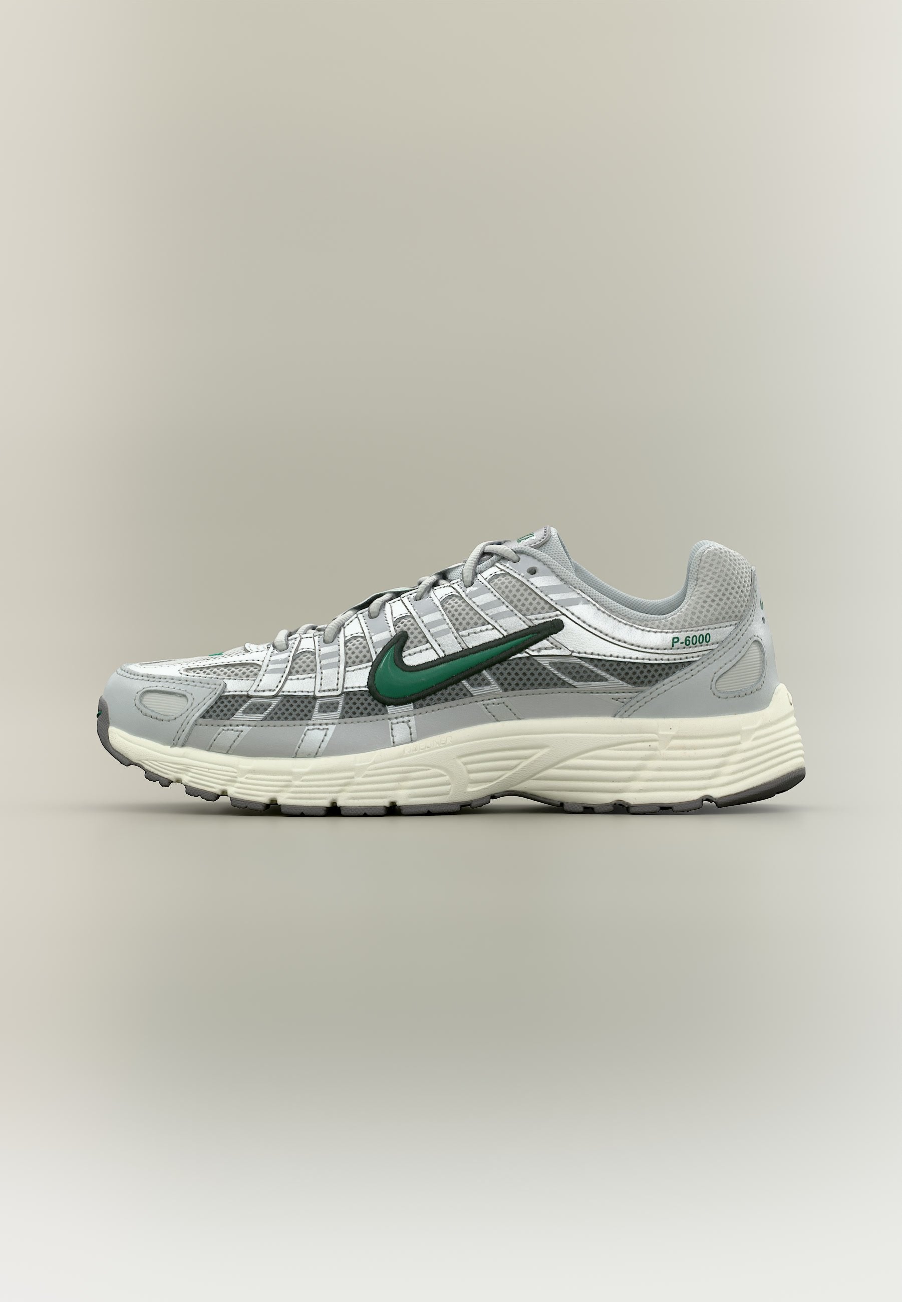 P 6000 UNISEX - Trainers - grey fog/malachite/metallic silver-coloured/sail/pencil point