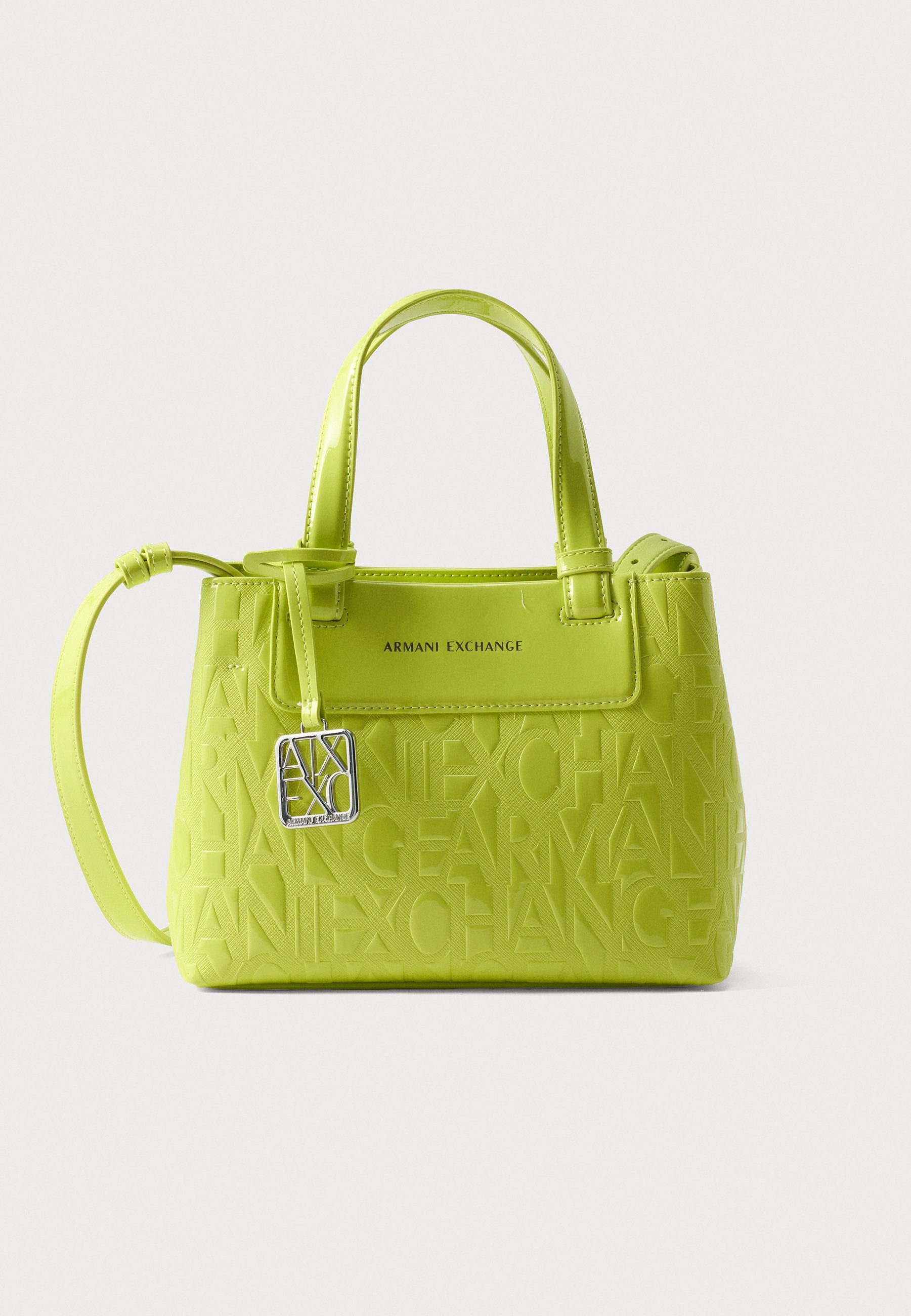 SHOPPING BAG - Handbag - neon yellow