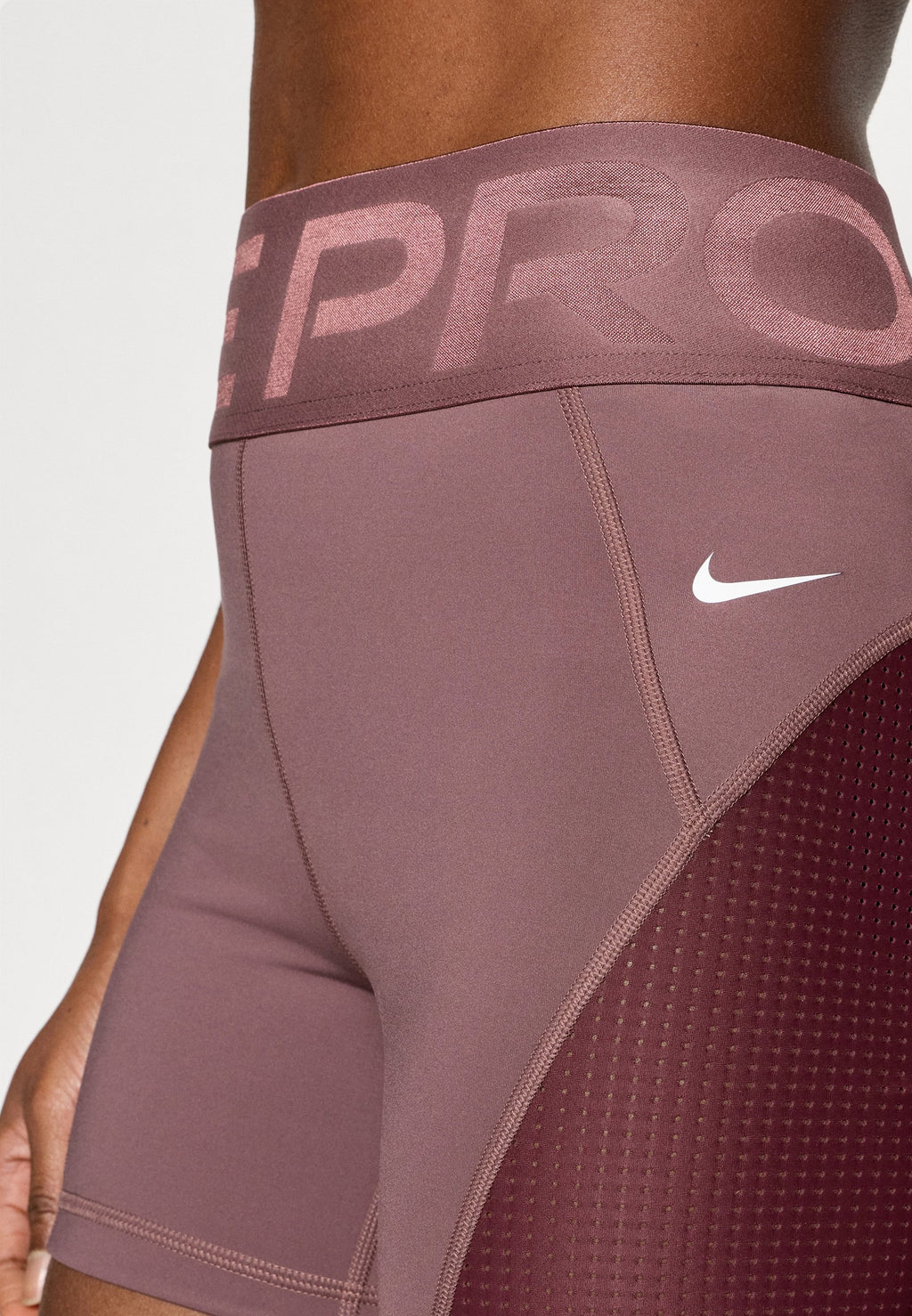SCULPT SHORT  - Leggings - tattoo/burgundy crush/white