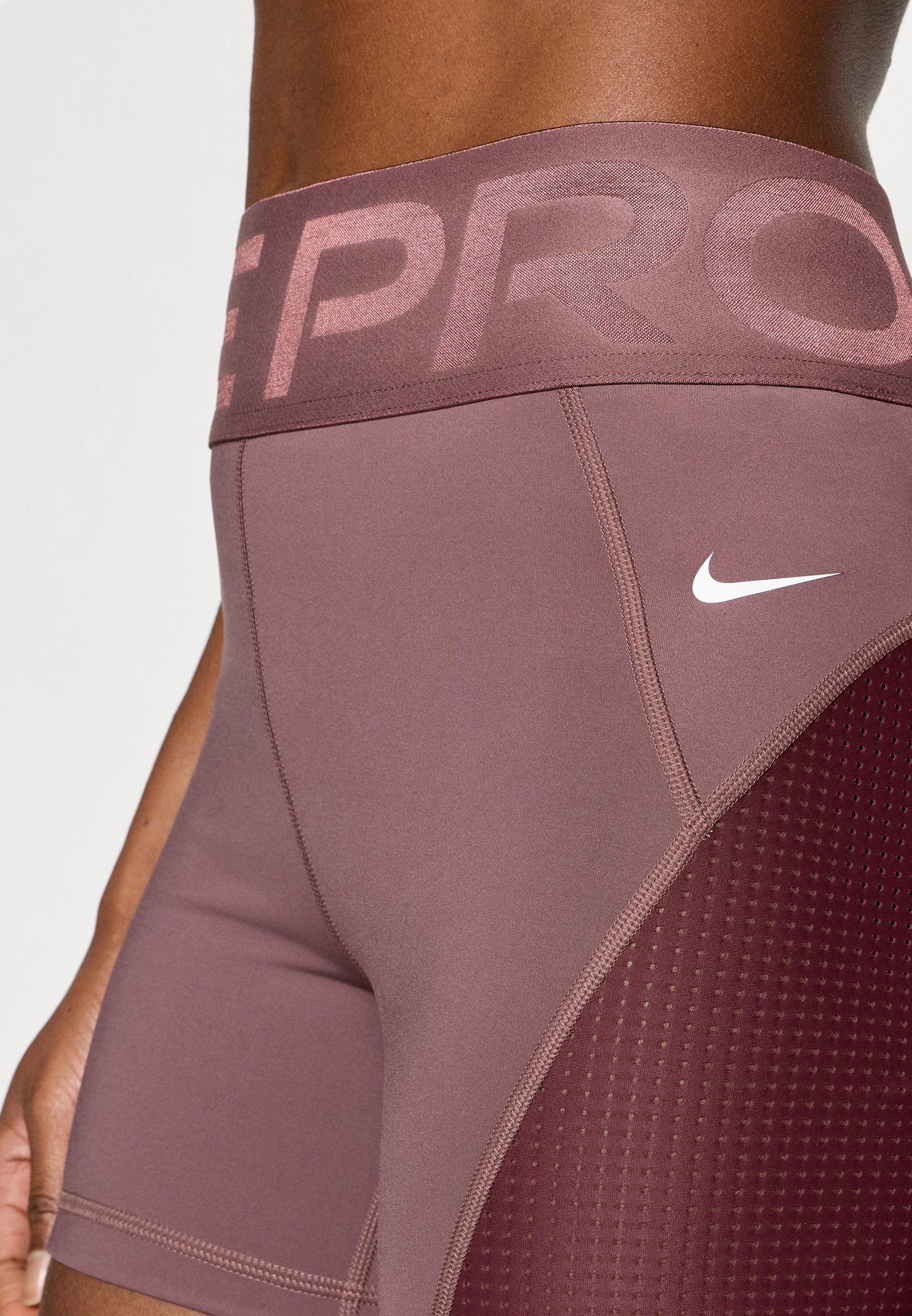 SCULPT SHORT  - Leggings - tattoo/burgundy crush/white