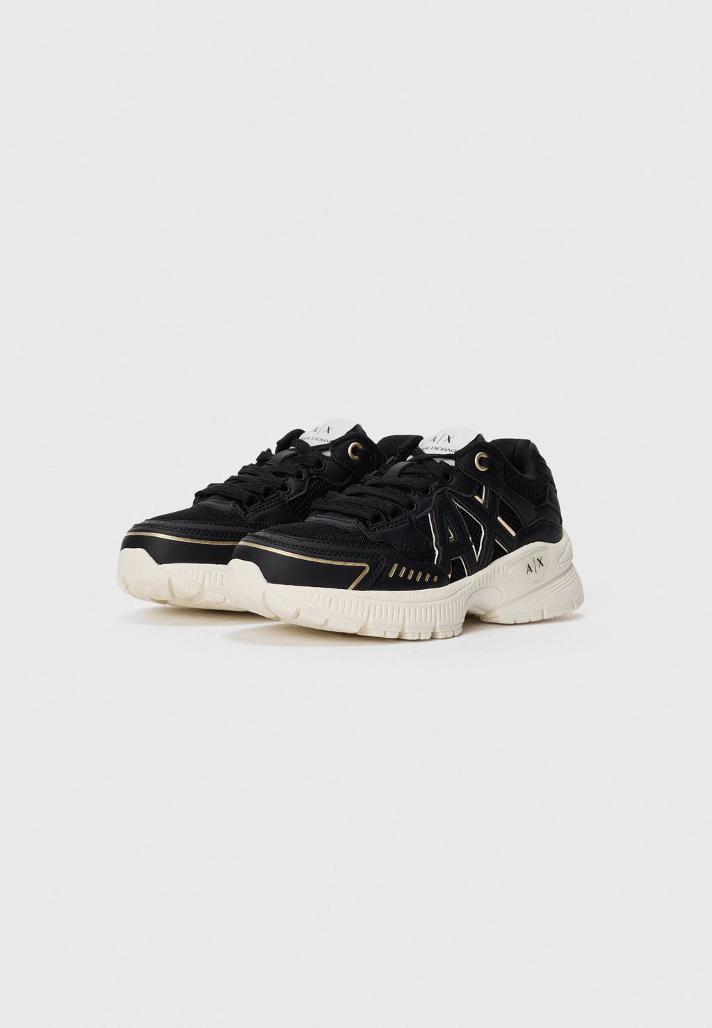 Trainers - black/gold-coloured