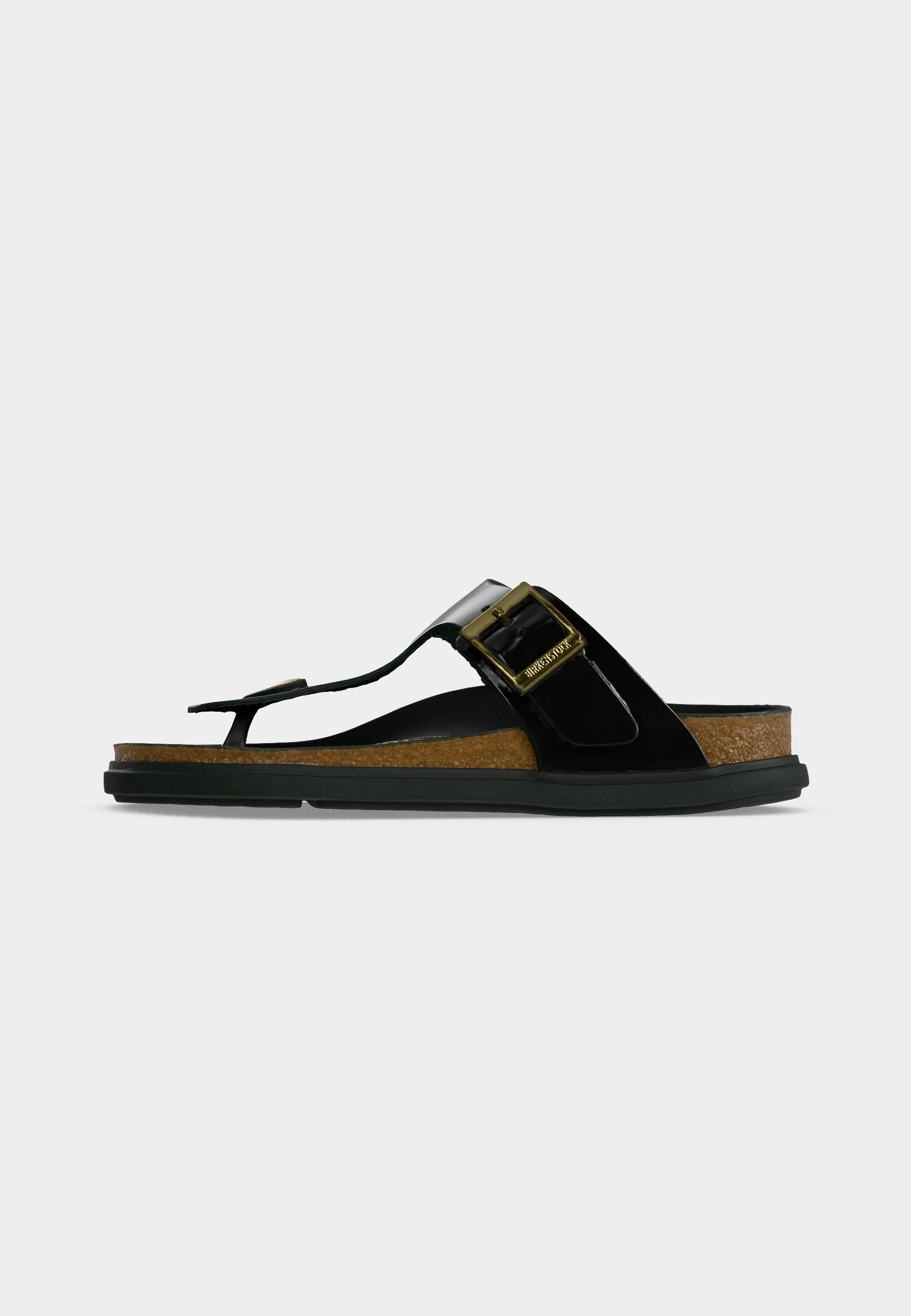 GIZEH LENA HEX CUPSOLEN REGULAR - T-bar sandals - black