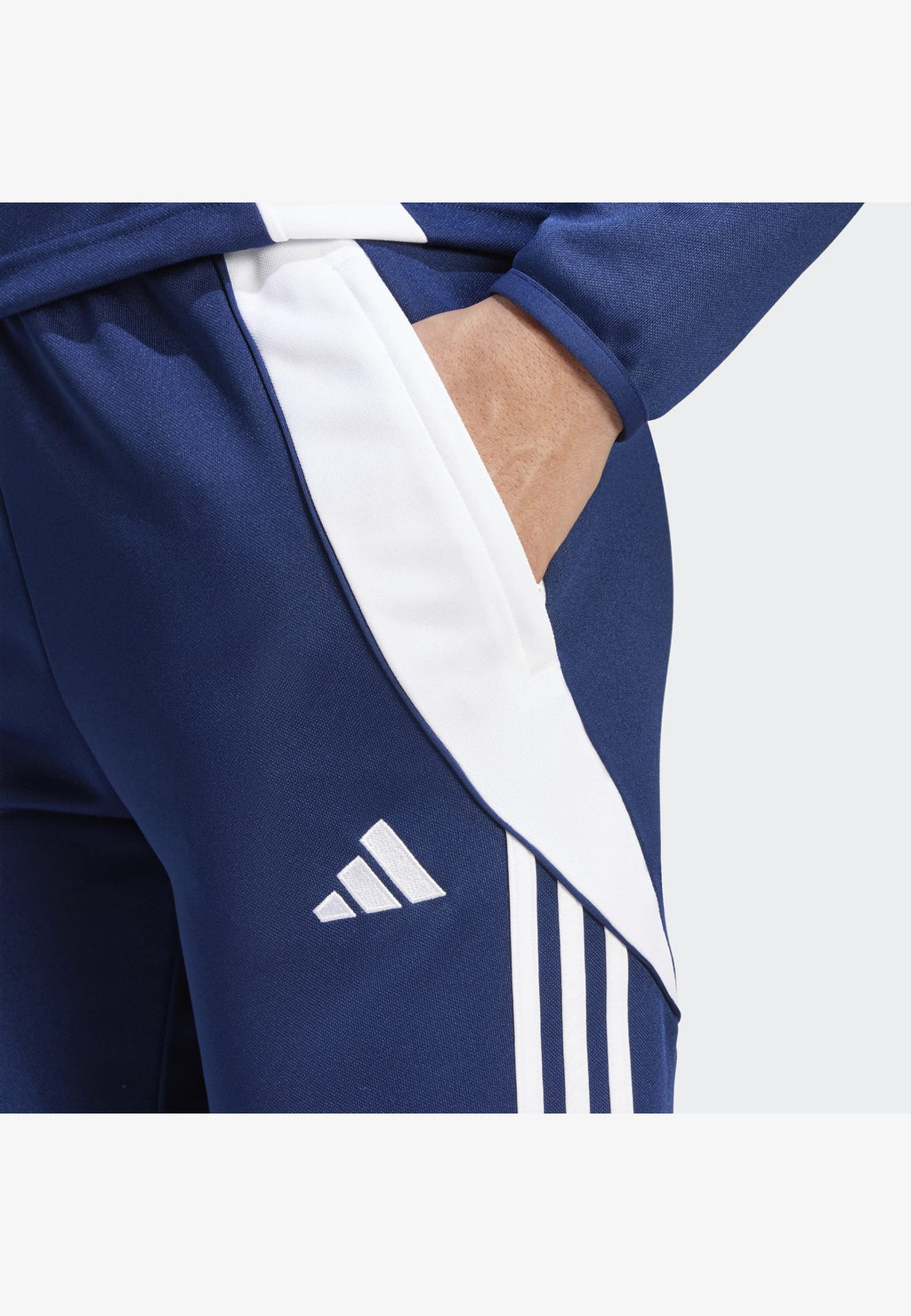 TIRO24 TRAINING PANT REGULAR - Tracksuit bottoms - team navy blue /white