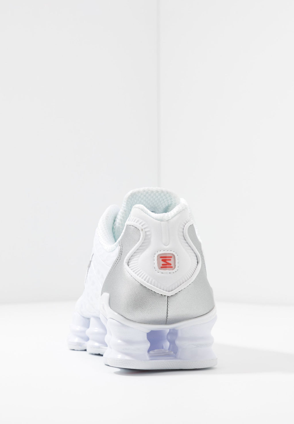 SHOX TL - Trainers - white/metallic silver/max orange