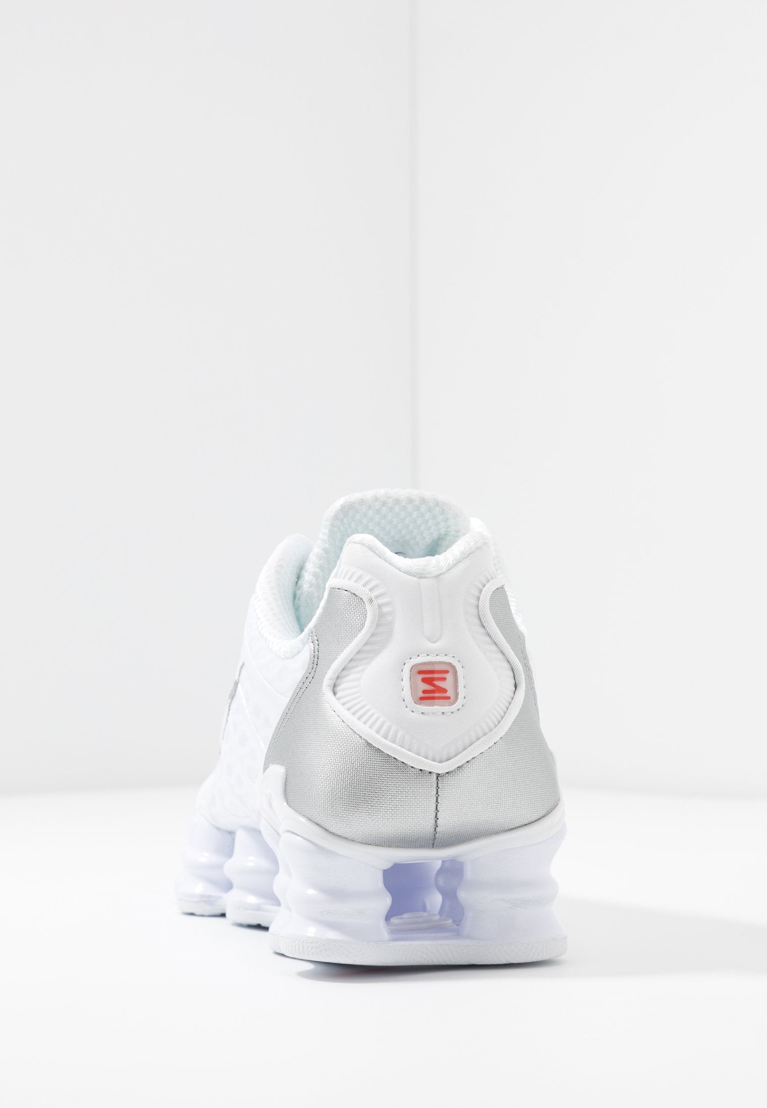 SHOX TL - Trainers - white/metallic silver/max orange