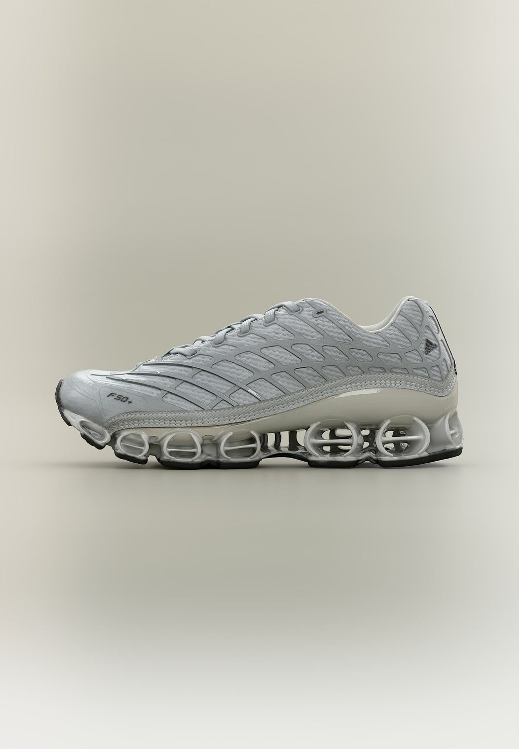 MEGARIDE F50 UNISEX - Trainers - silver-coloured metallic/matte silver-coloured